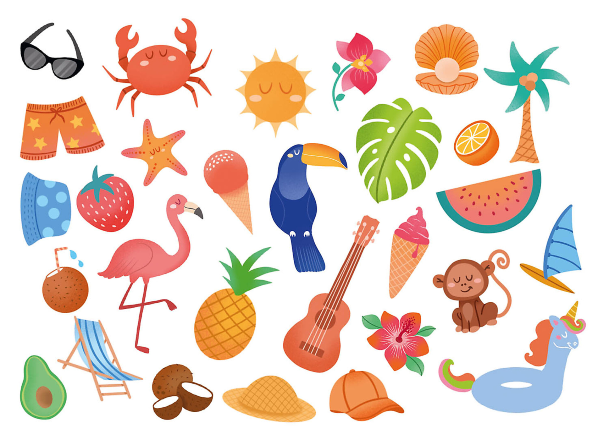 Mes P'tits Tattoos - Tropicool Mes P'tits Tattoos - Tropicool