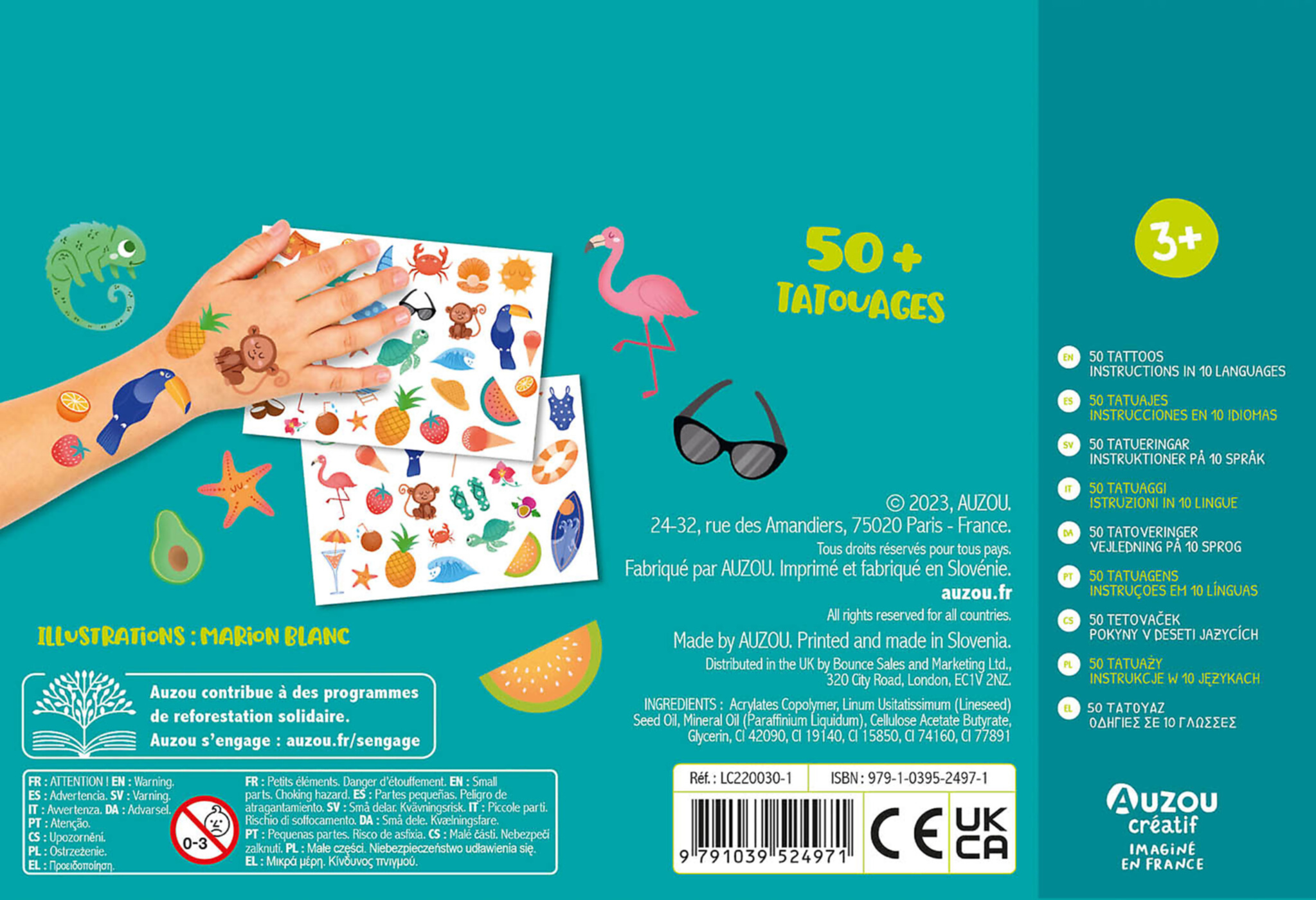 Mes P'tits Tattoos - Tropicool