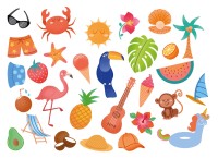 Mes P'tits Tattoos - Tropicool Mes P'tits Tattoos - Tropicool