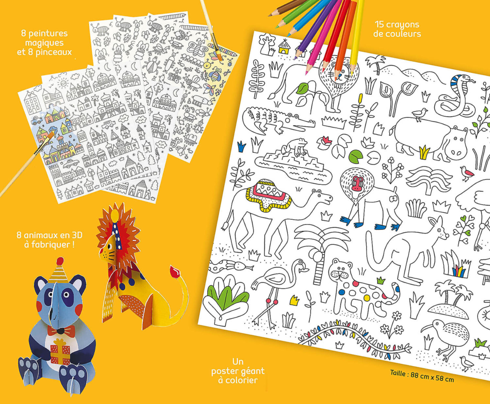 Mon Coffret D'artiste - Mon Coffret D'anniversaire - Je Fête Mes 4 Ans ! Mon Coffret D'artiste - Mon Coffret D'anniversaire - Je Fête Mes 4 Ans !