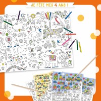 Mon Coffret D'artiste - Mon Coffret D'anniversaire - Je Fête Mes 4 Ans ! Mon Coffret D'artiste - Mon Coffret D'anniversaire - Je Fête Mes 4 Ans !