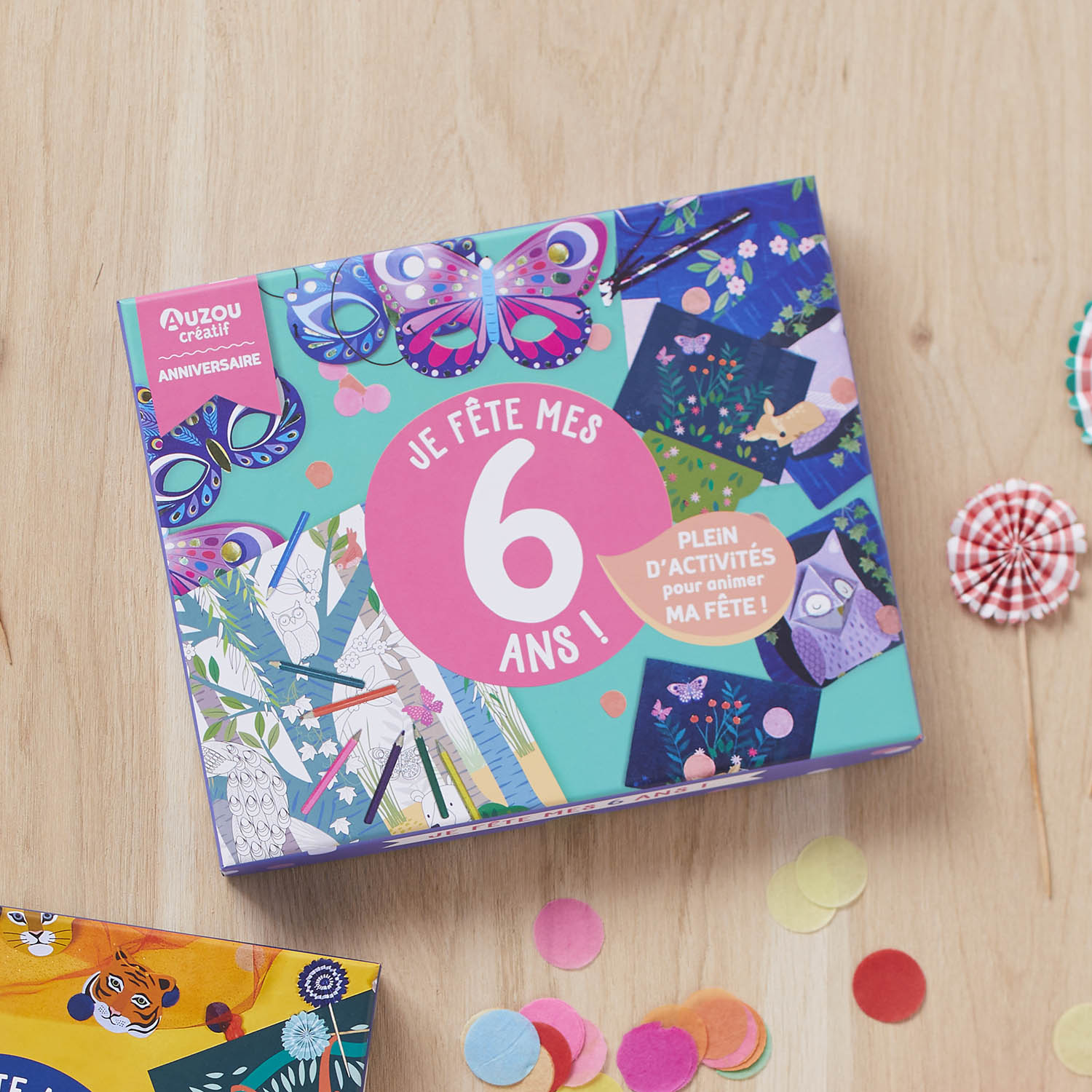 Mon Coffret D'artiste - Mon Coffret D'anniversaire - Je Fête Mes 6 Ans !