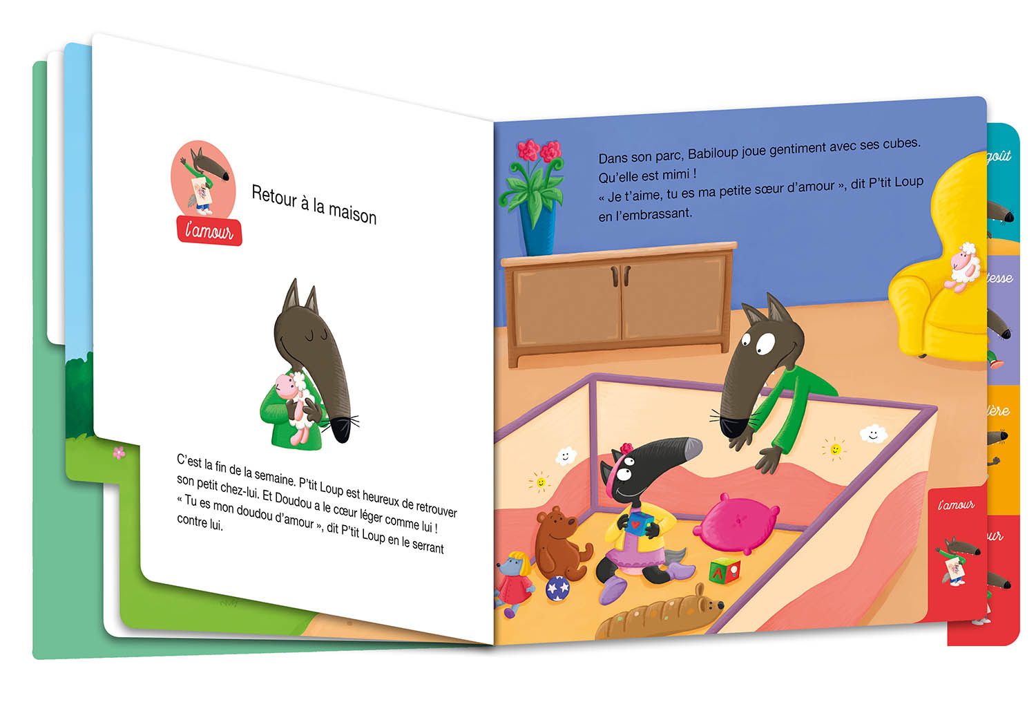 Mes 7 Histoires Des Émotions Avec P'tit Loup Mes 7 Histoires Des Émotions Avec P'tit Loup