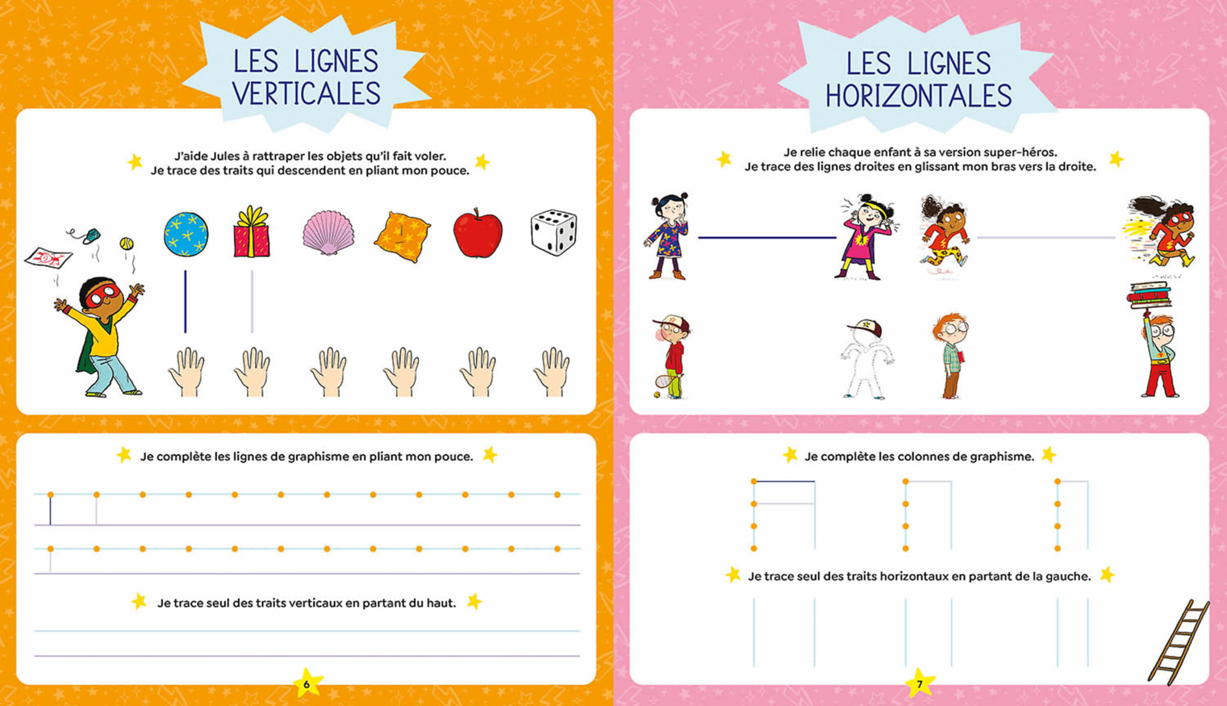 Les Héros Du Cp - Mon Cahier D'écriture - Lettres Majuscules Les Héros Du Cp - Mon Cahier D'écriture - Lettres Majuscules