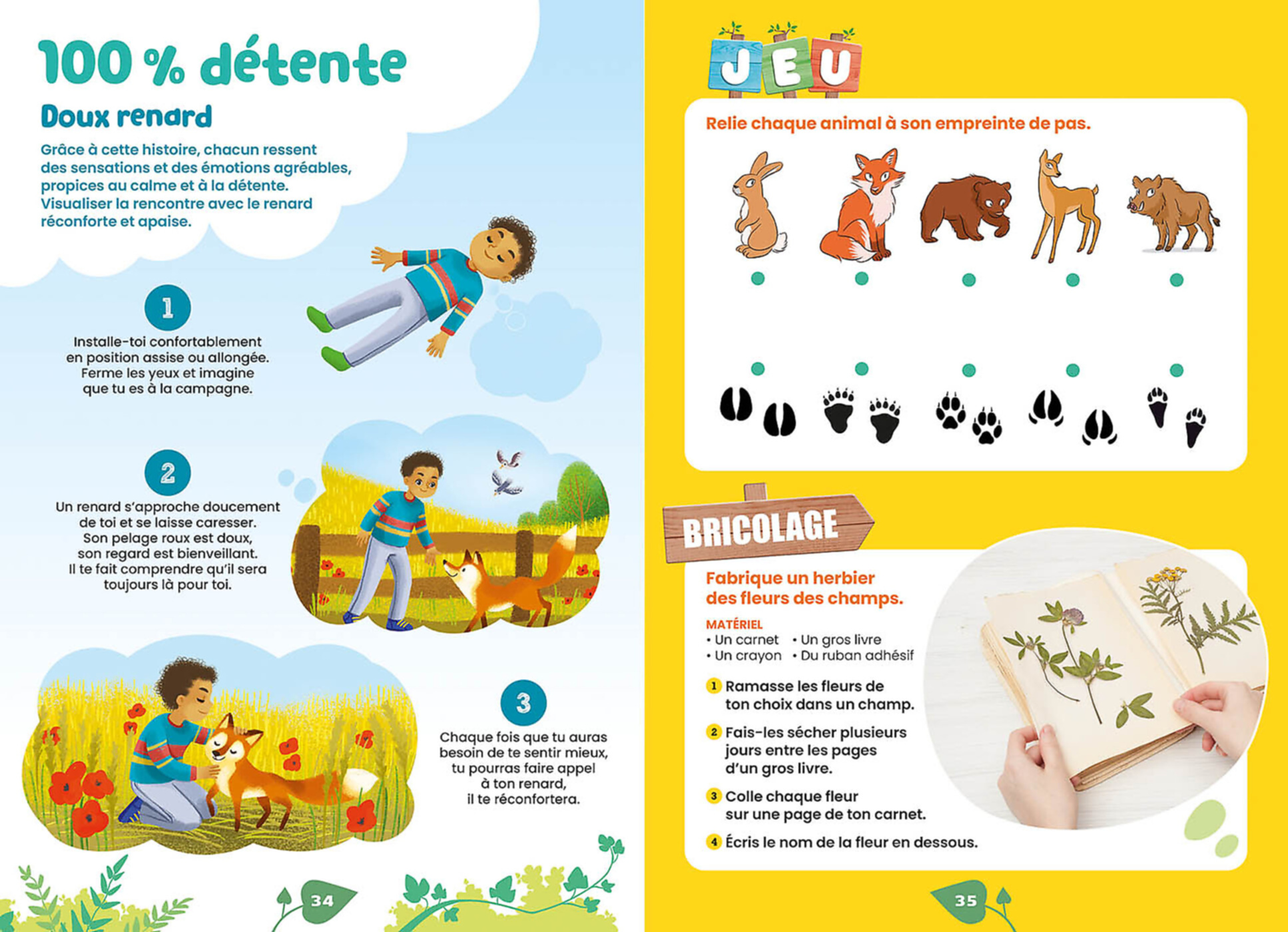 Mon Cahier De Vacances Zen Et Nature - Du Cp Au Ce1