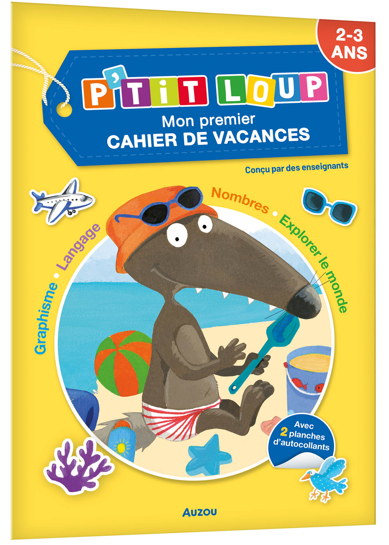 P'tit Loup - Mon Premier Cahier En Vacances - 2026 P'tit Loup - Mon Premier Cahier En Vacances - 2026
