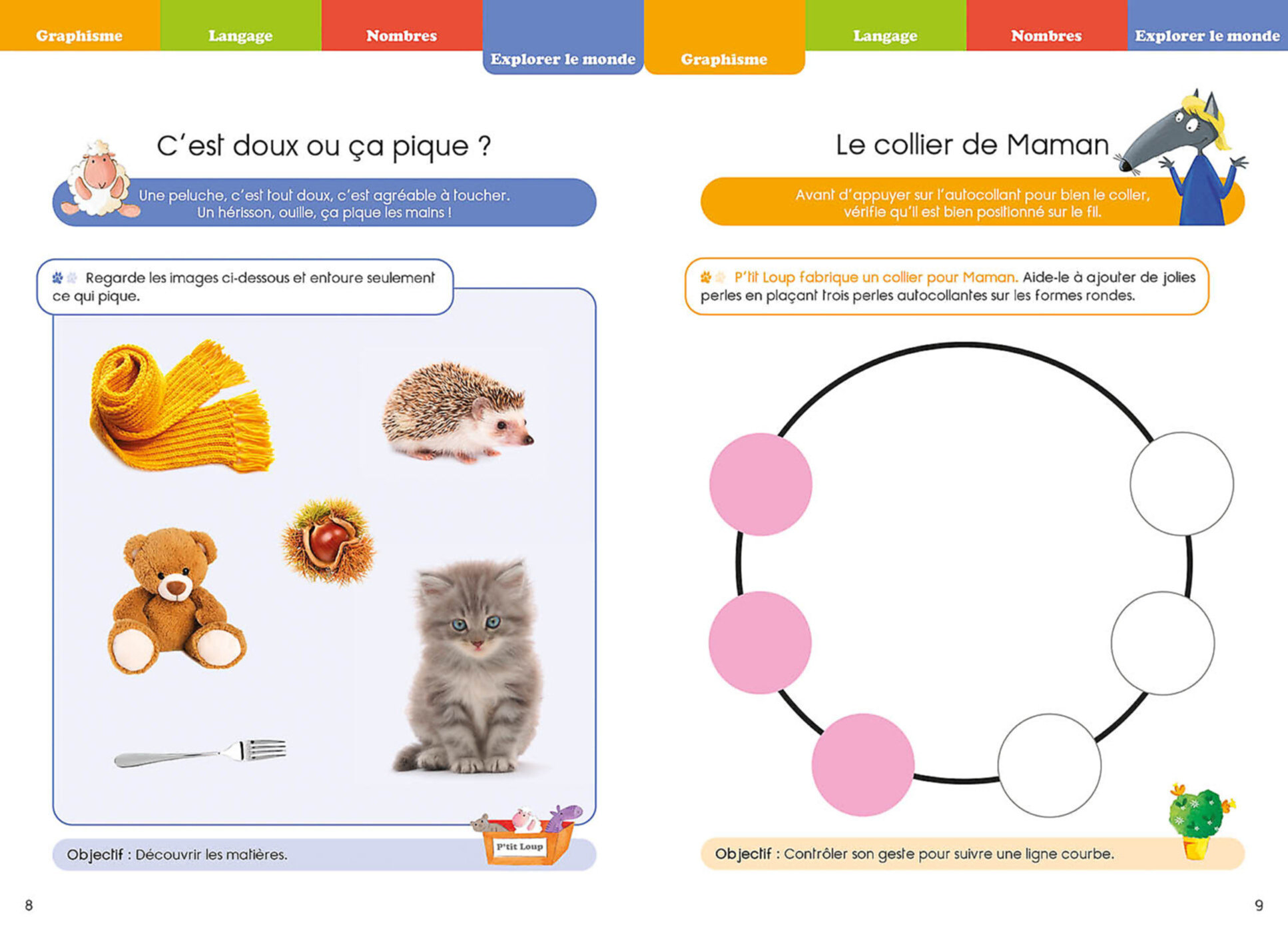 P'tit Loup - Mon Premier Cahier En Vacances - 2026 P'tit Loup - Mon Premier Cahier En Vacances - 2026
