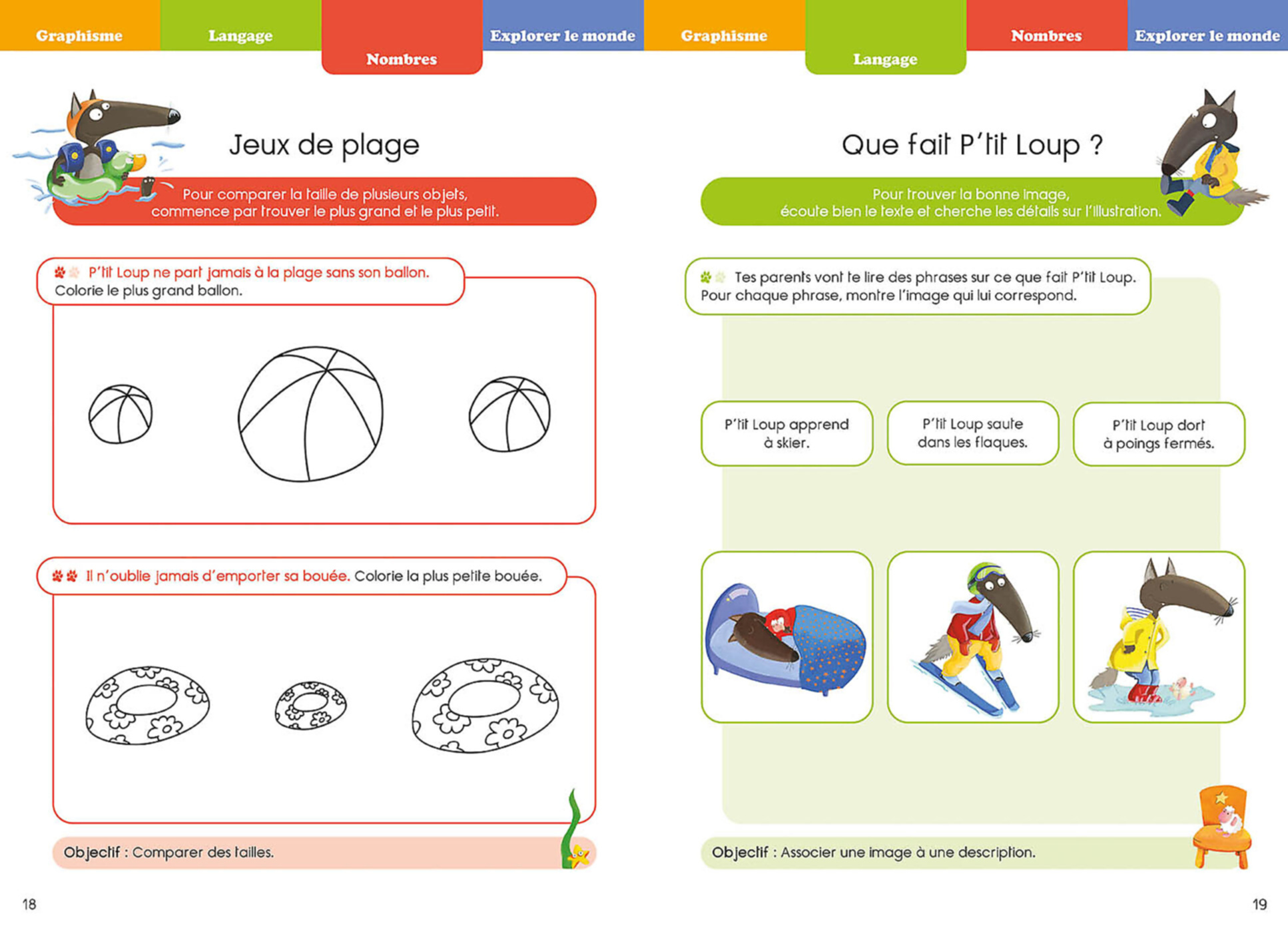 P'tit Loup - Mon Premier Cahier En Vacances - 2026 P'tit Loup - Mon Premier Cahier En Vacances - 2026