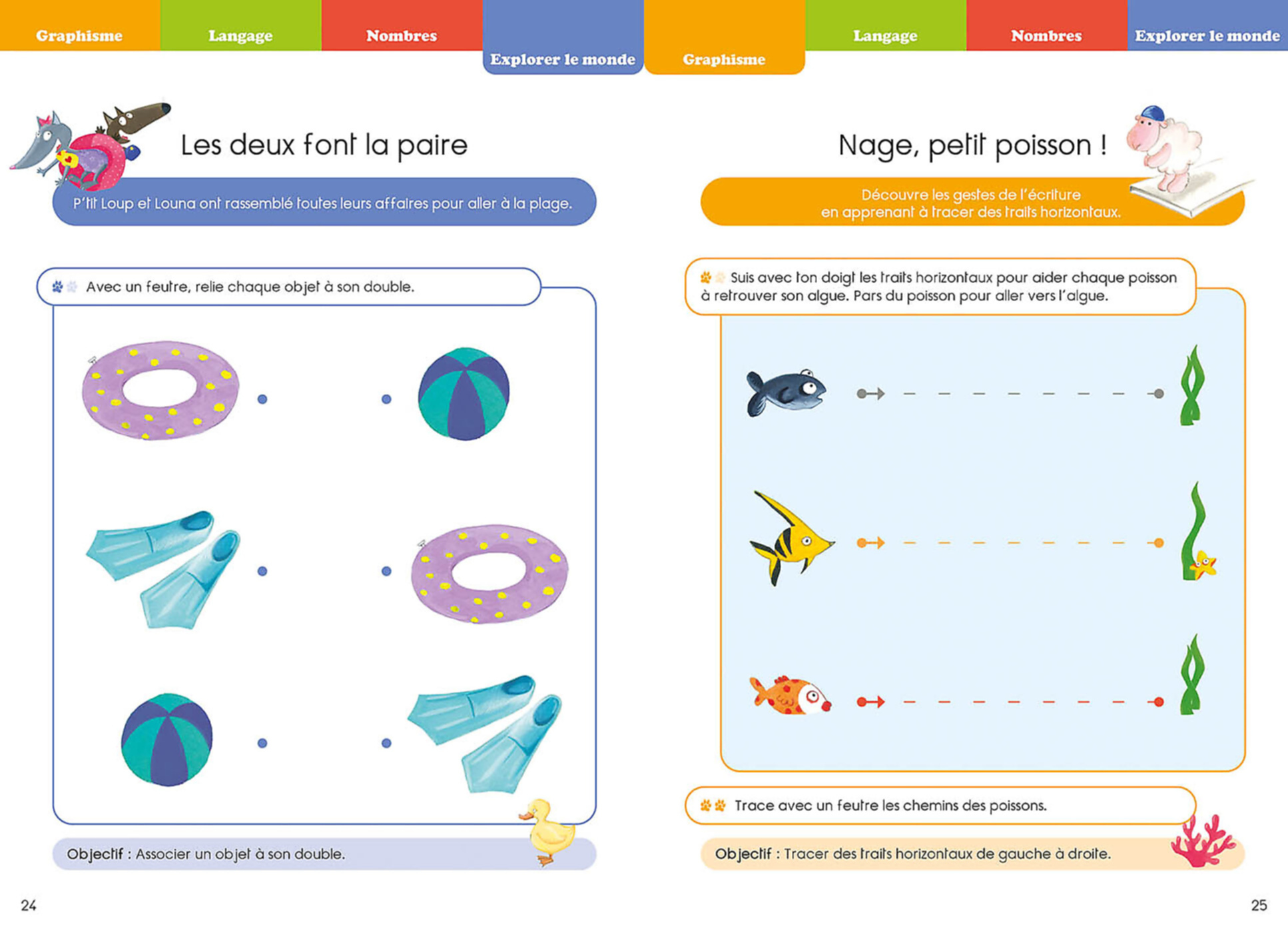 P'tit Loup - Mon Premier Cahier En Vacances - 2026 P'tit Loup - Mon Premier Cahier En Vacances - 2026