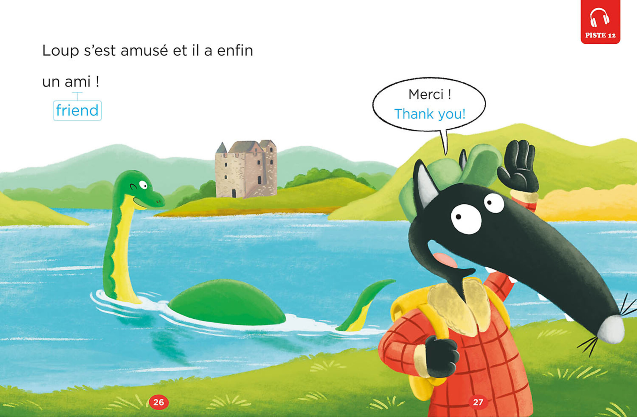 Mes Lectures Du Cp Avec Loup - Mes Premiers Mots D'anglais Avec Loup - Mystères En Écosse Mes Lectures Du Cp Avec Loup - Mes Premiers Mots D'anglais Avec Loup - Mystères En Écosse