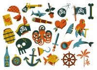 Mes P'tits Tattoos - Pirates