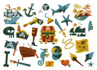 Mes P'tits Tattoos - Pirates Mes P'tits Tattoos - Pirates