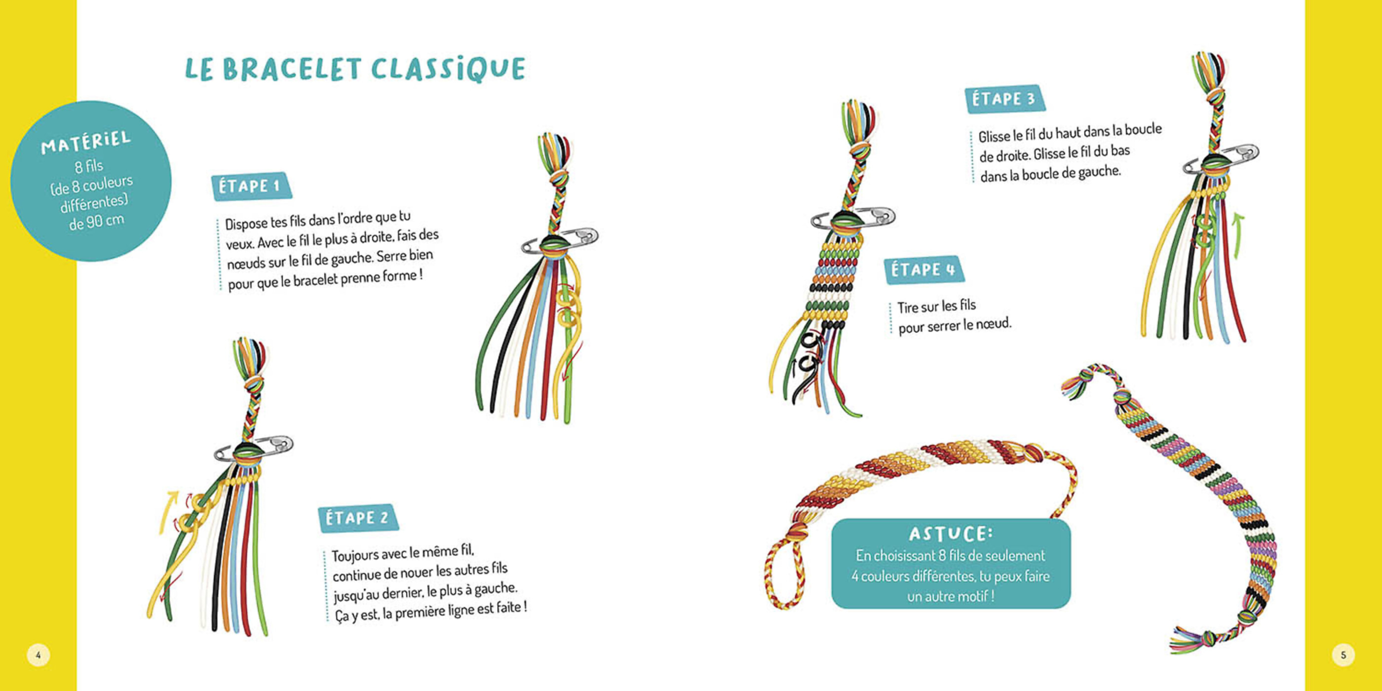 Mon Coffret D'artiste - Bracelets Brésiliens