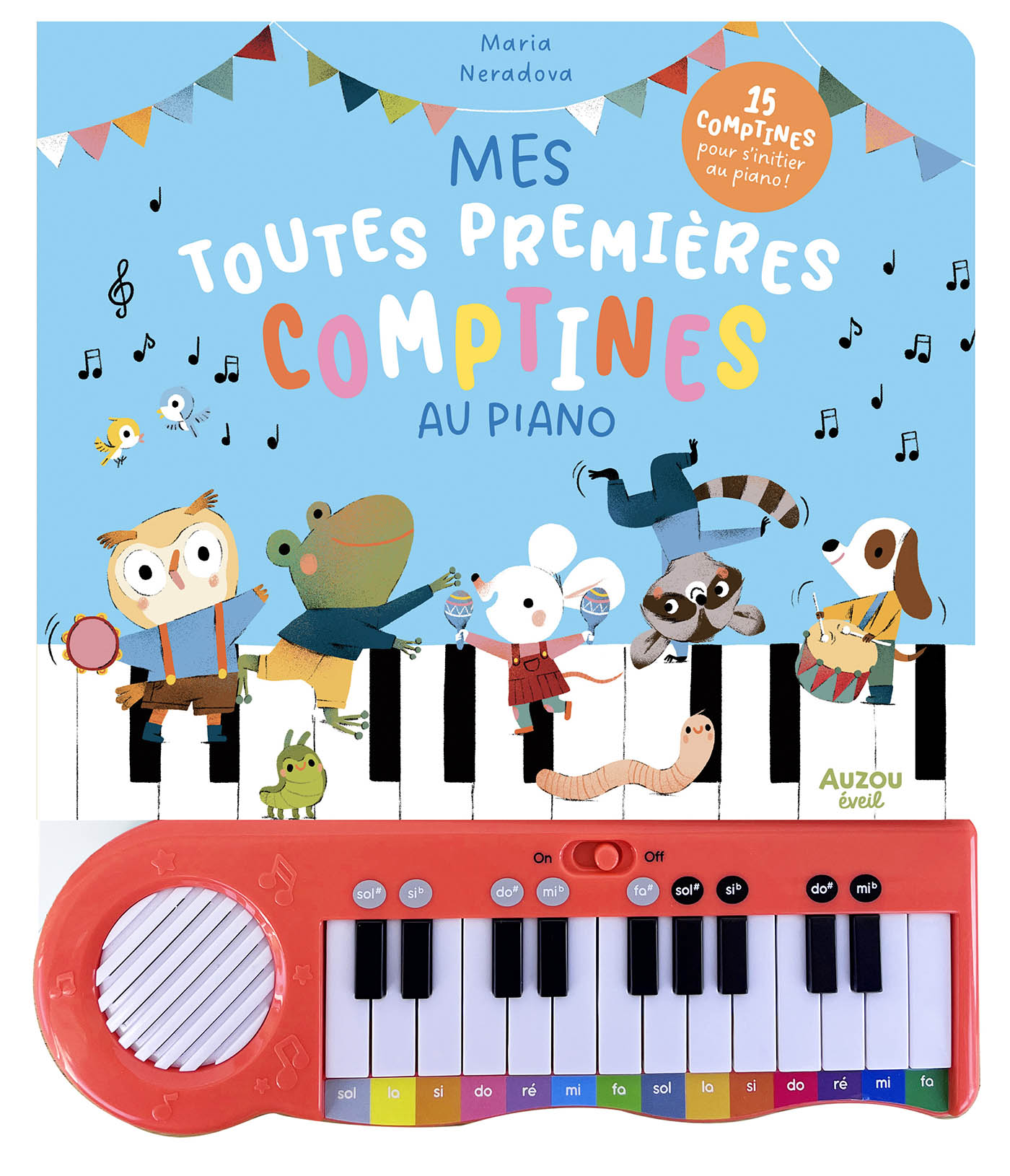 Mon Livre Piano - Mes Toutes Premières Comptines Au Piano