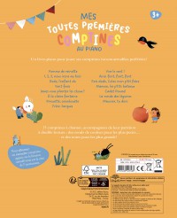 Mon Livre Piano - Mes Toutes Premières Comptines Au Piano