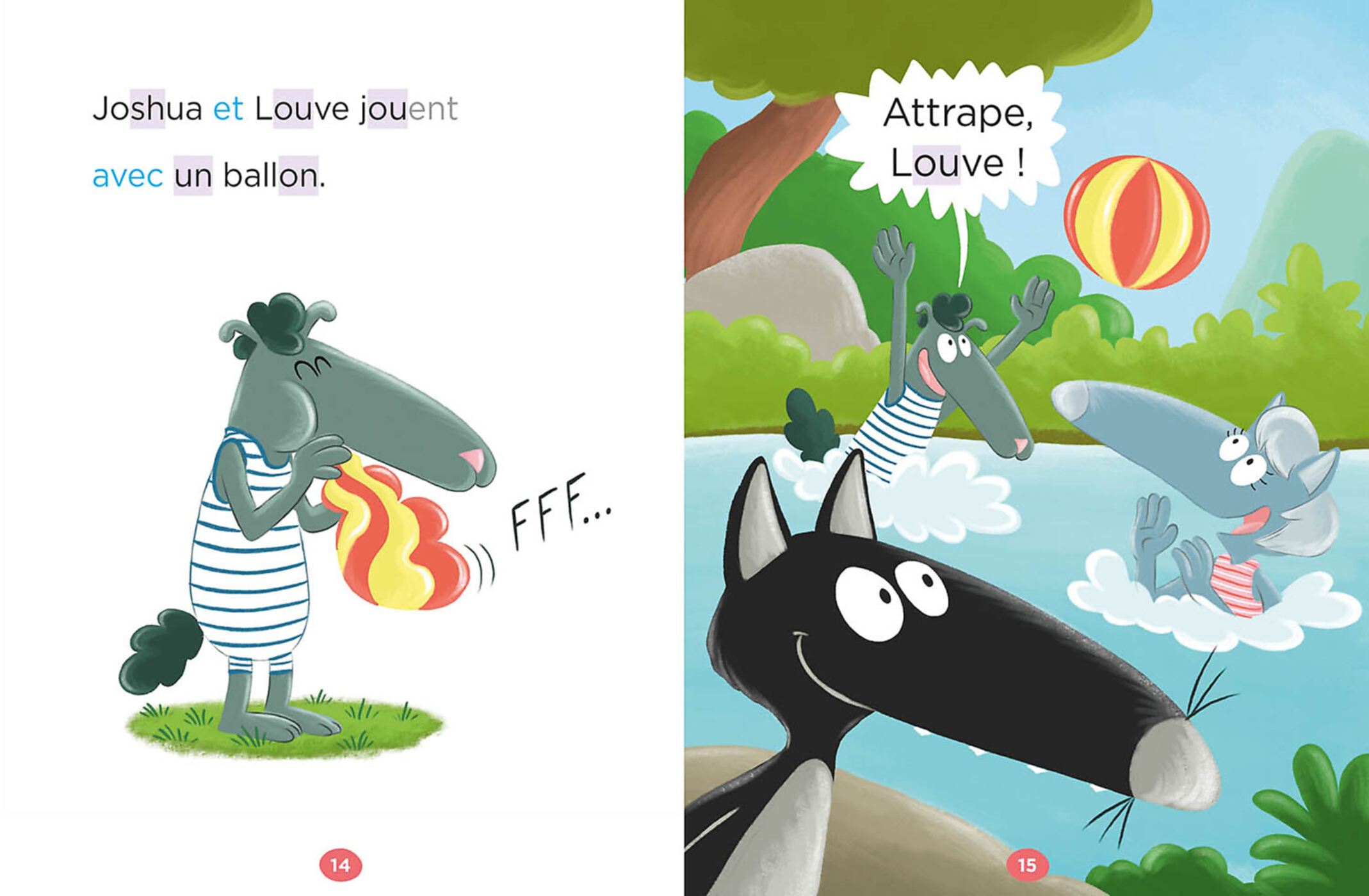 Mes Lectures De 1Re Primaire Avec Loup - Mes Lectures De 1Re Primaire Avec Loup - Tous À L'eau ! Mes Lectures De 1Re Primaire Avec Loup - Mes Lectures De 1Re Primaire Avec Loup - Tous À L'eau !