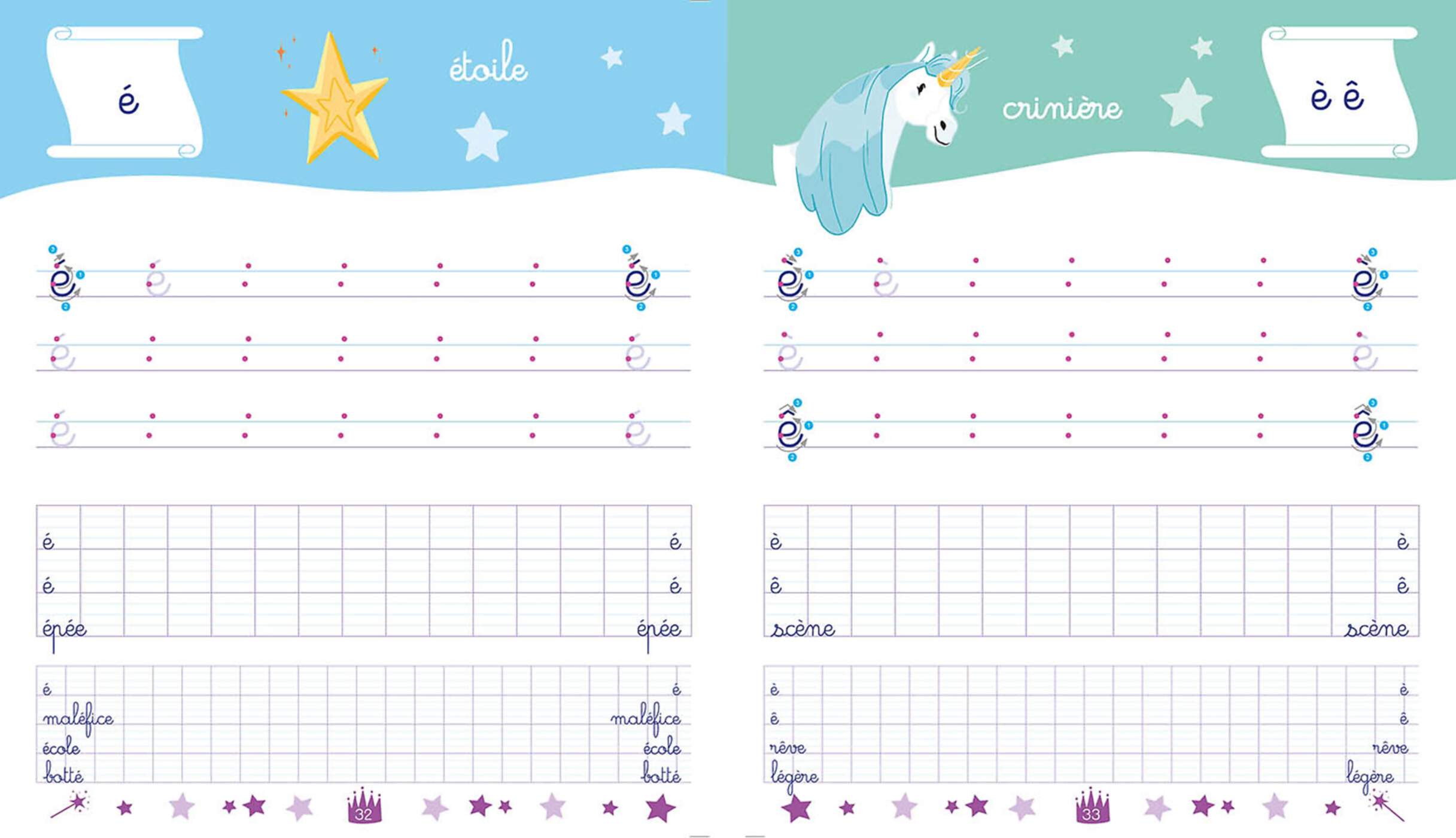 Mon Cahier D'écriture - Contes De Fées