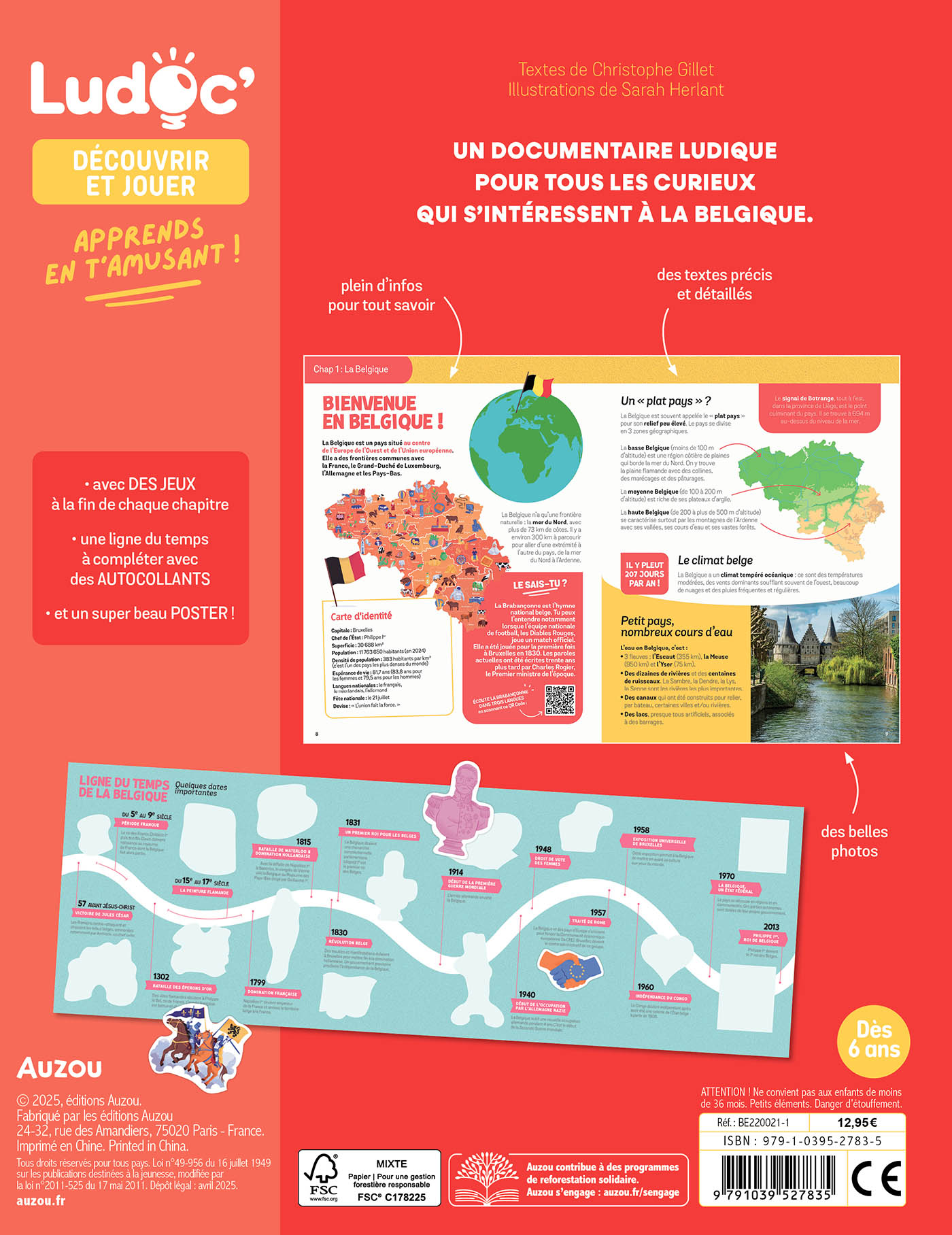 Ludoc - Découvrir Et Jouer - La Belgique