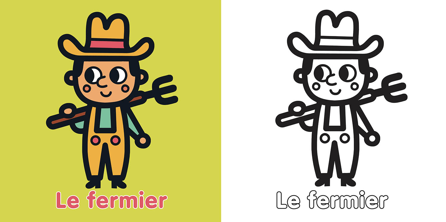 Mes Premiers Coloriages - Ferme Mes Premiers Coloriages - Ferme