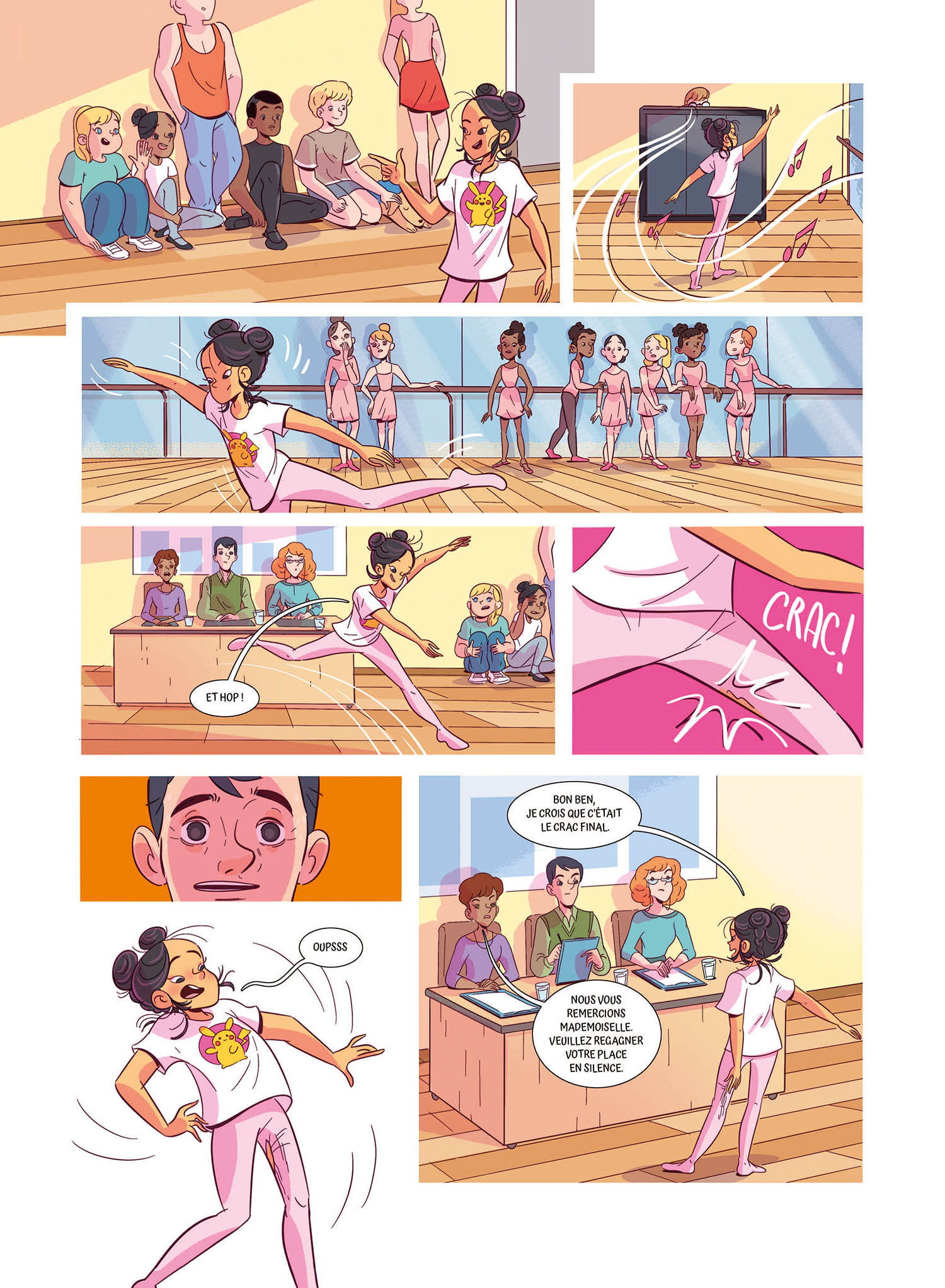 La Magie De La Danse - Tome 1 - Les Auditions La Magie De La Danse - Tome 1 - Les Auditions