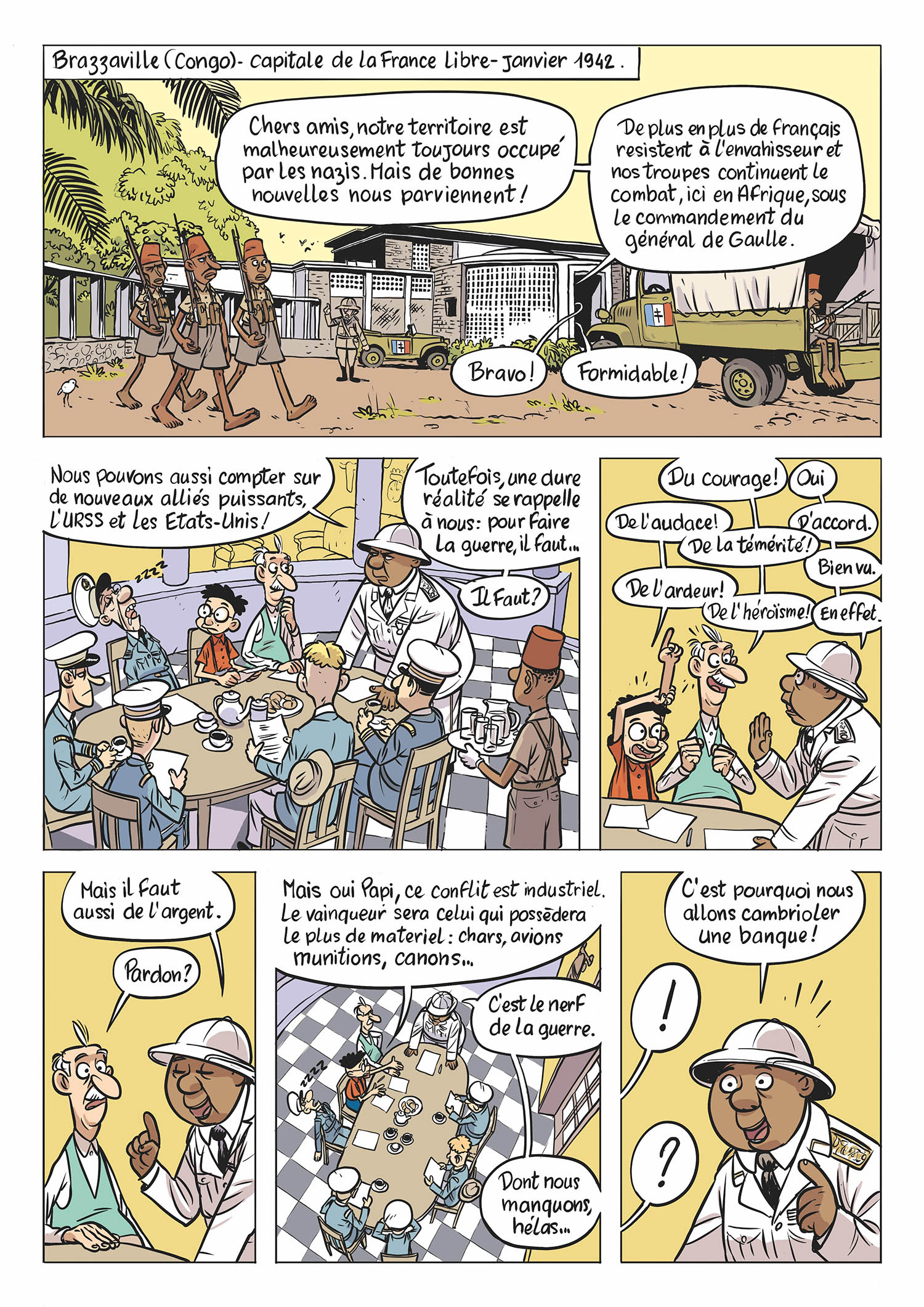 La Drôle De Guerre De Papi Et Lucien - Tome 3 - Mission : Sahara ! La Drôle De Guerre De Papi Et Lucien - Tome 3 - Mission : Sahara !