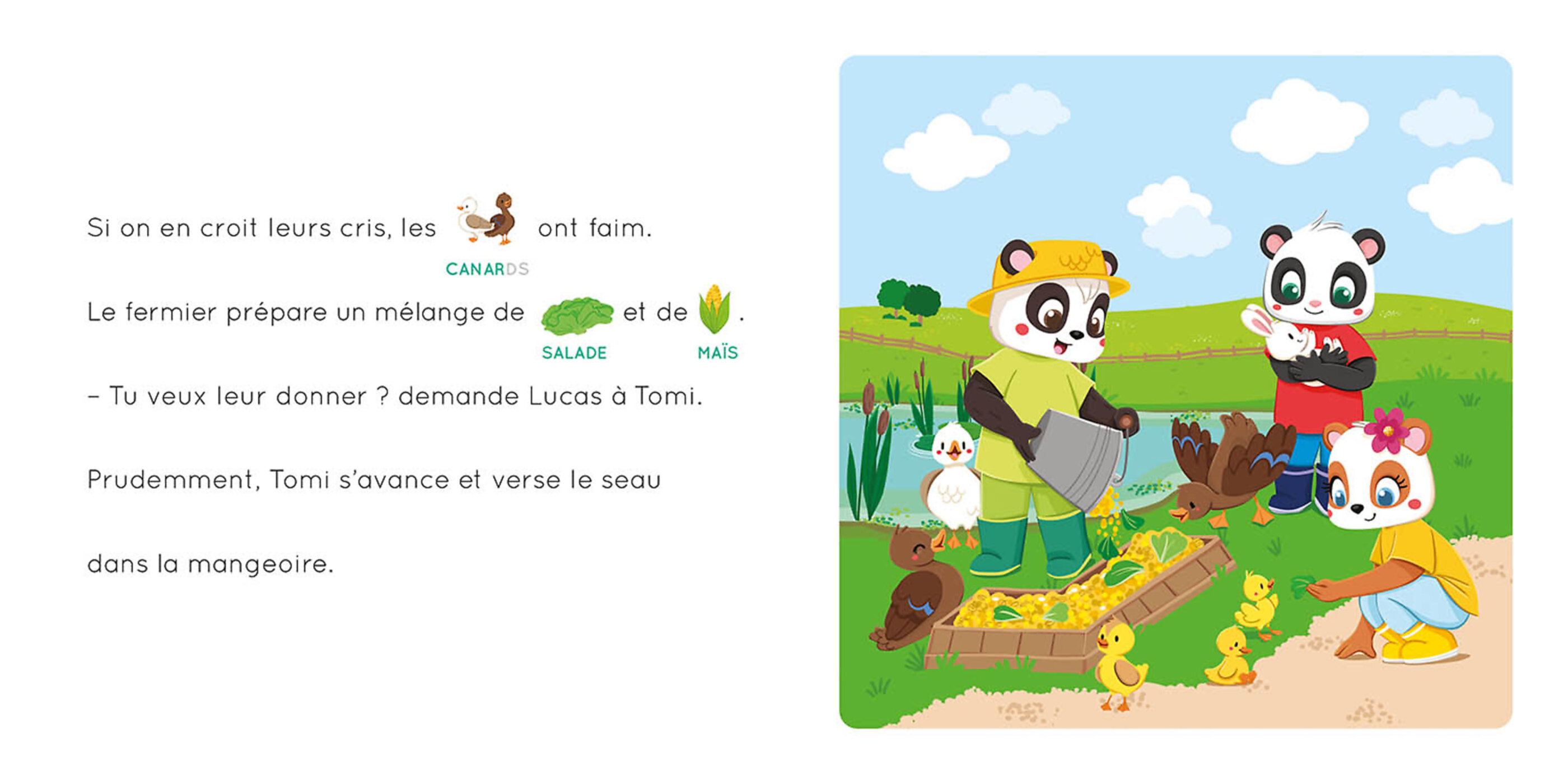 L'école Des Pandas - Une Journée À La Ferme L'école Des Pandas - Une Journée À La Ferme