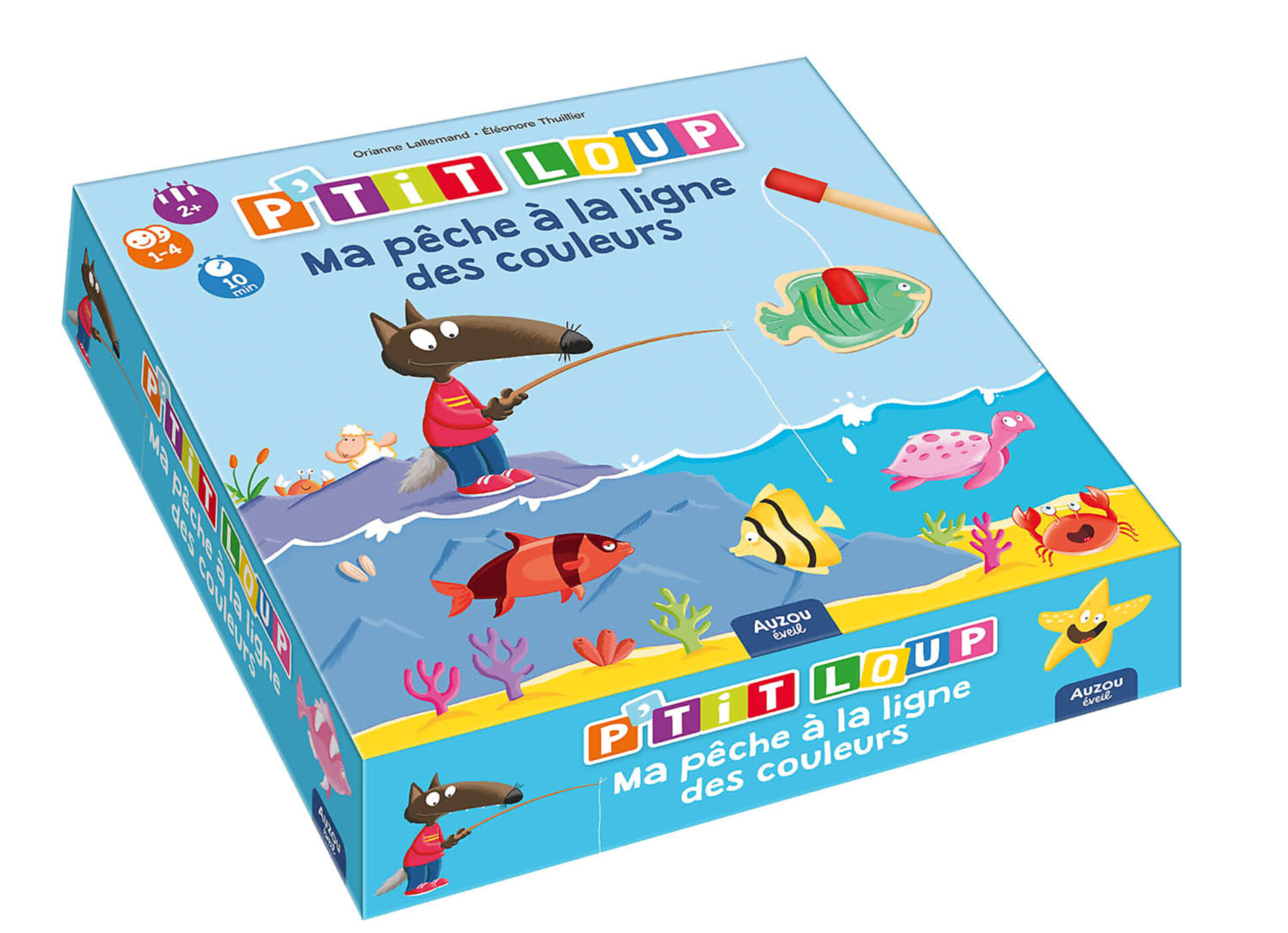 Grands Jeux - P'tit Loup - Ma Pêche À La Ligne Des Couleurs Grands Jeux - P'tit Loup - Ma Pêche À La Ligne Des Couleurs