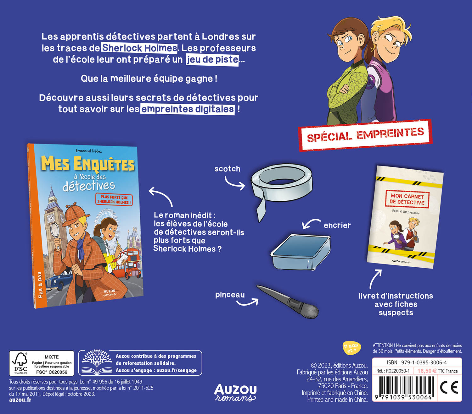Coffret Mes Enquêtes À L'école Des Détectives - Plus Forts Que Sherlock Holmes !