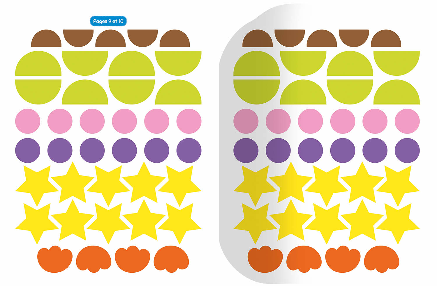 Gommettes Formes - L'aventure De Petit Dinosaure Gommettes Formes - L'aventure De Petit Dinosaure