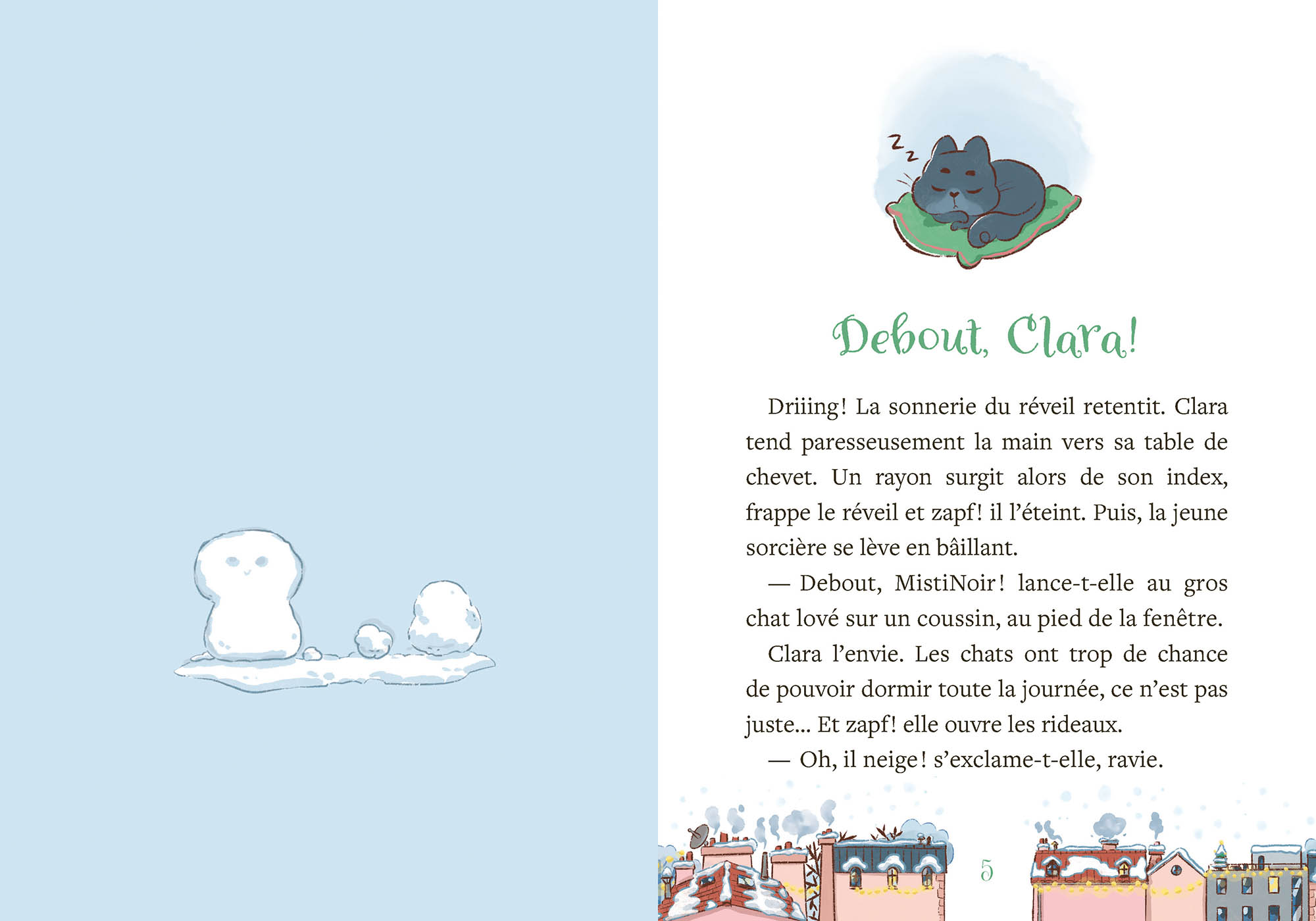 Mon Roman De L Avent - Le Noël De Clara La Petite Sorcière Mon Roman De L Avent - Le Noël De Clara La Petite Sorcière