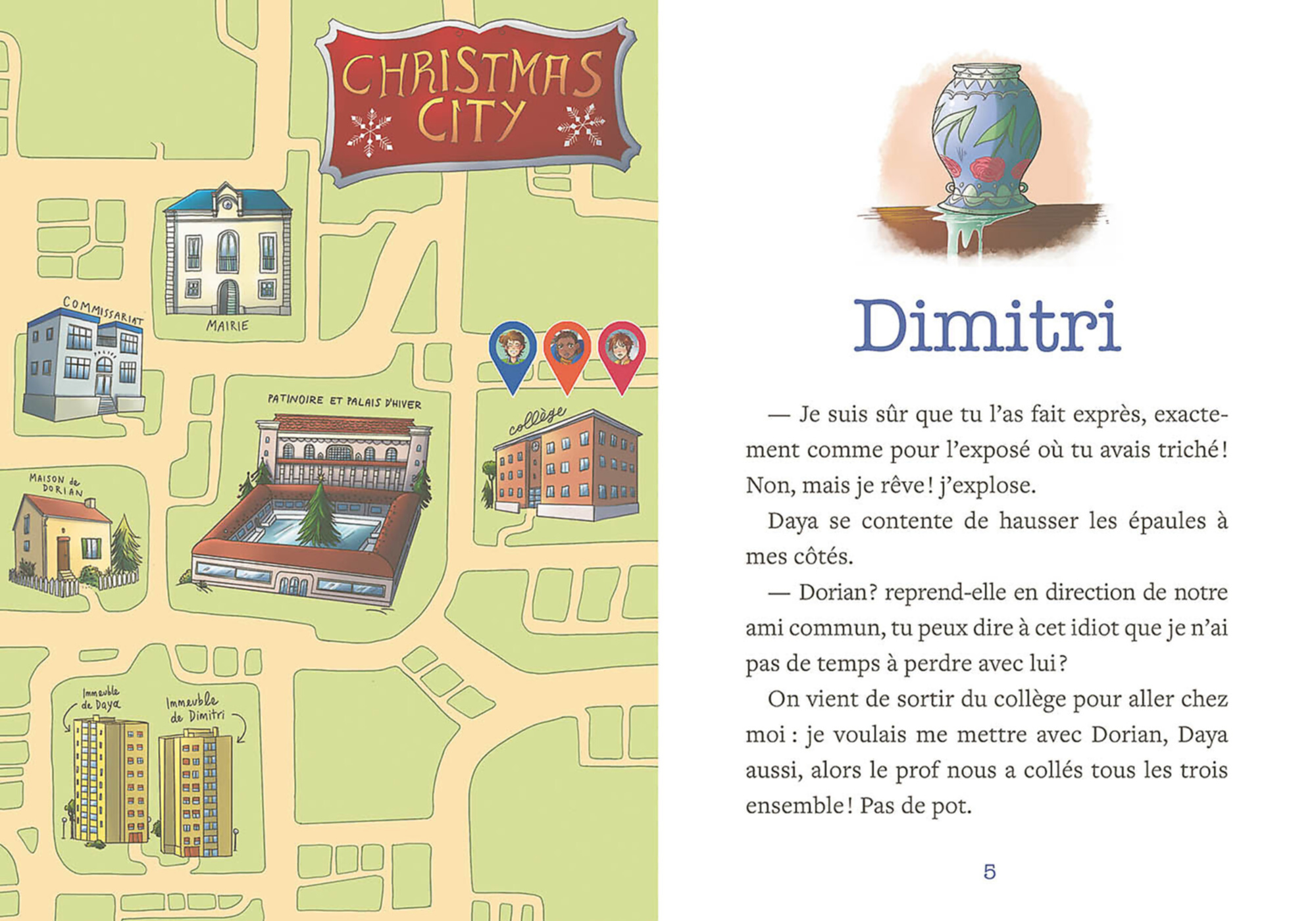 Roman De L Avent - Enquête À Christmas City