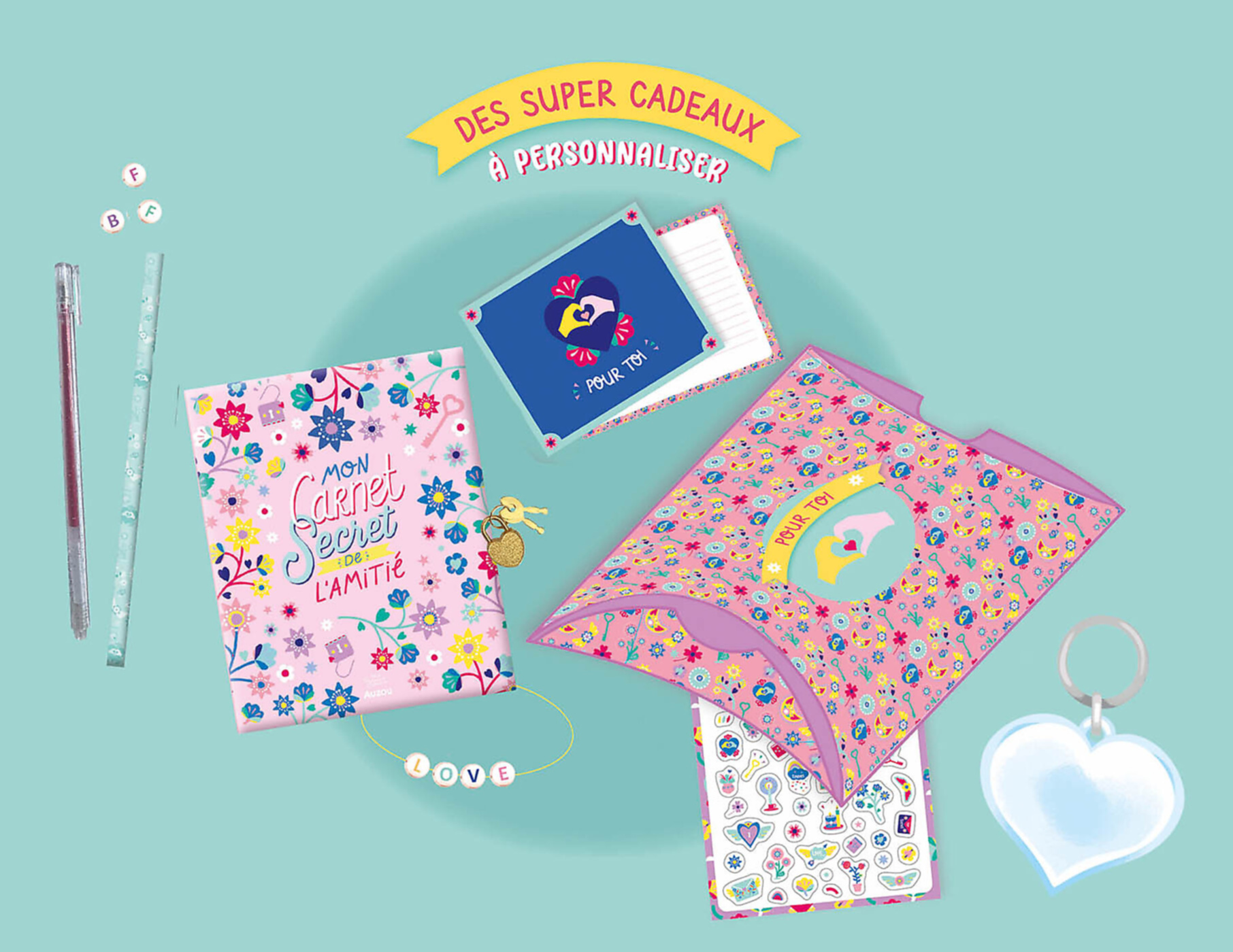 Ma Papeterie Créative - Mon Super Cadeau D'amitié Ma Papeterie Créative - Mon Super Cadeau D'amitié