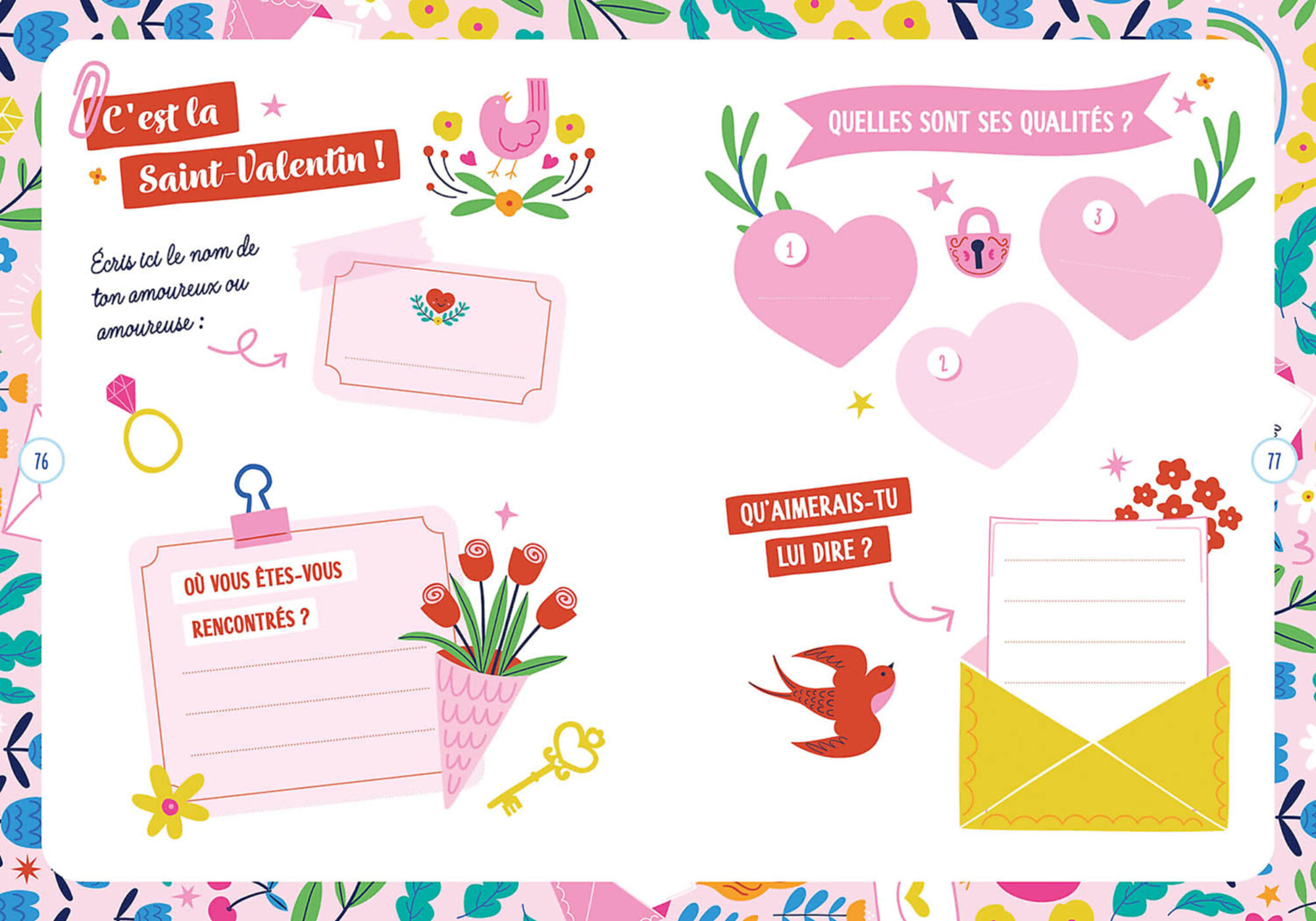 Ma Papeterie Créative - Mon Carnet Secret - Mon Année Secrète