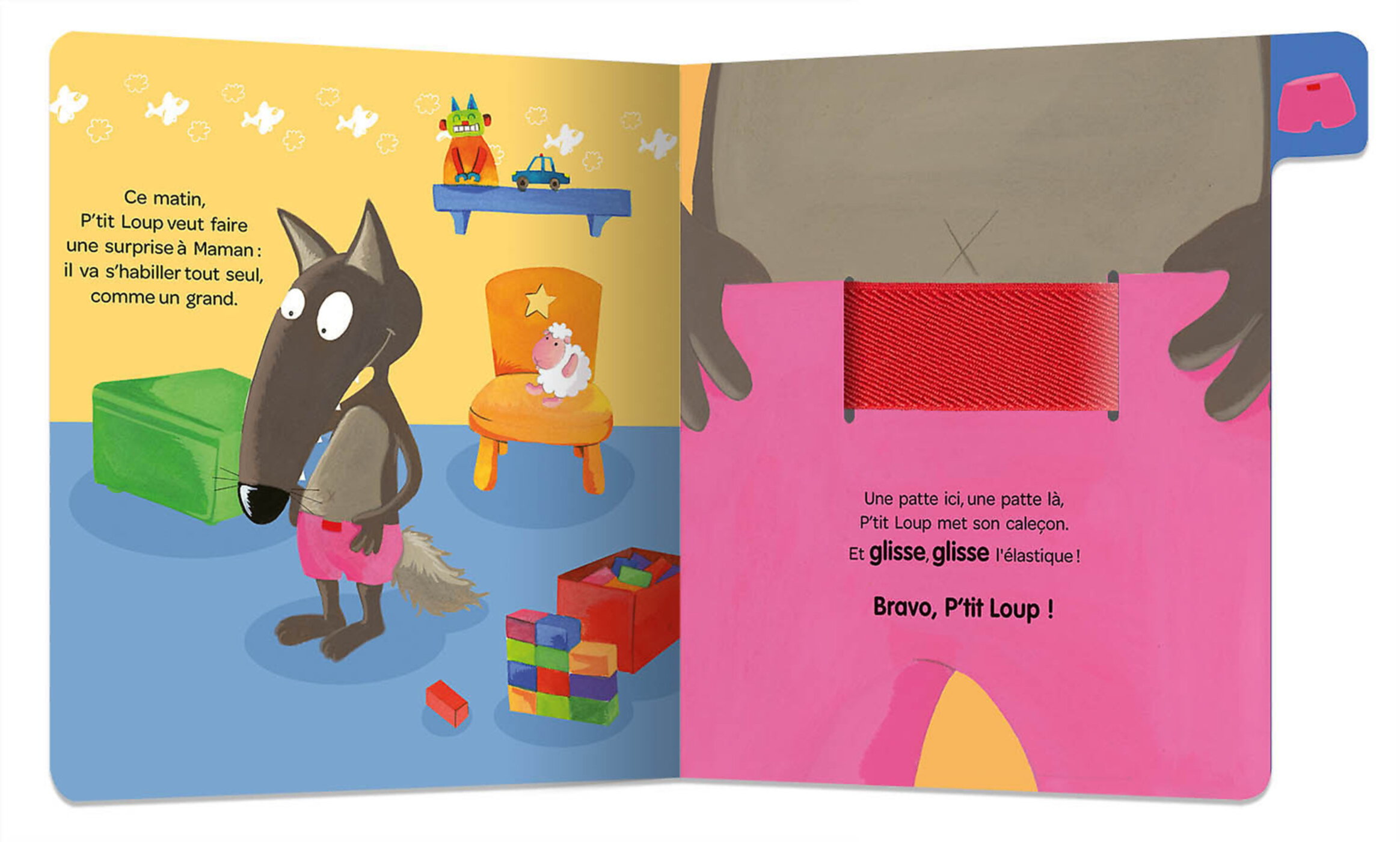 P'tit Loup Apprend À S'habiller