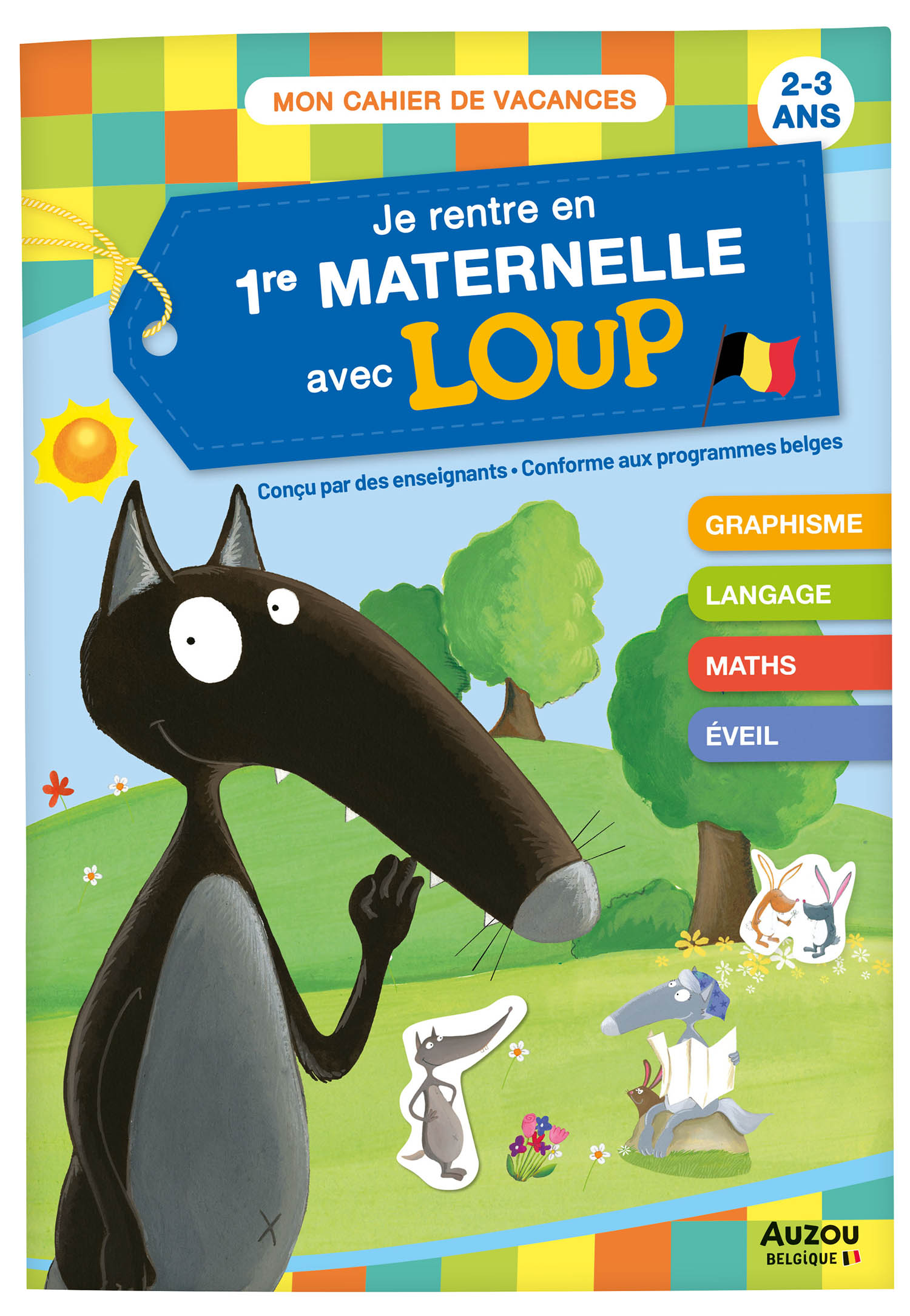 Je Rentre En 1Re Maternelle Avec Loup Je Rentre En 1Re Maternelle Avec Loup