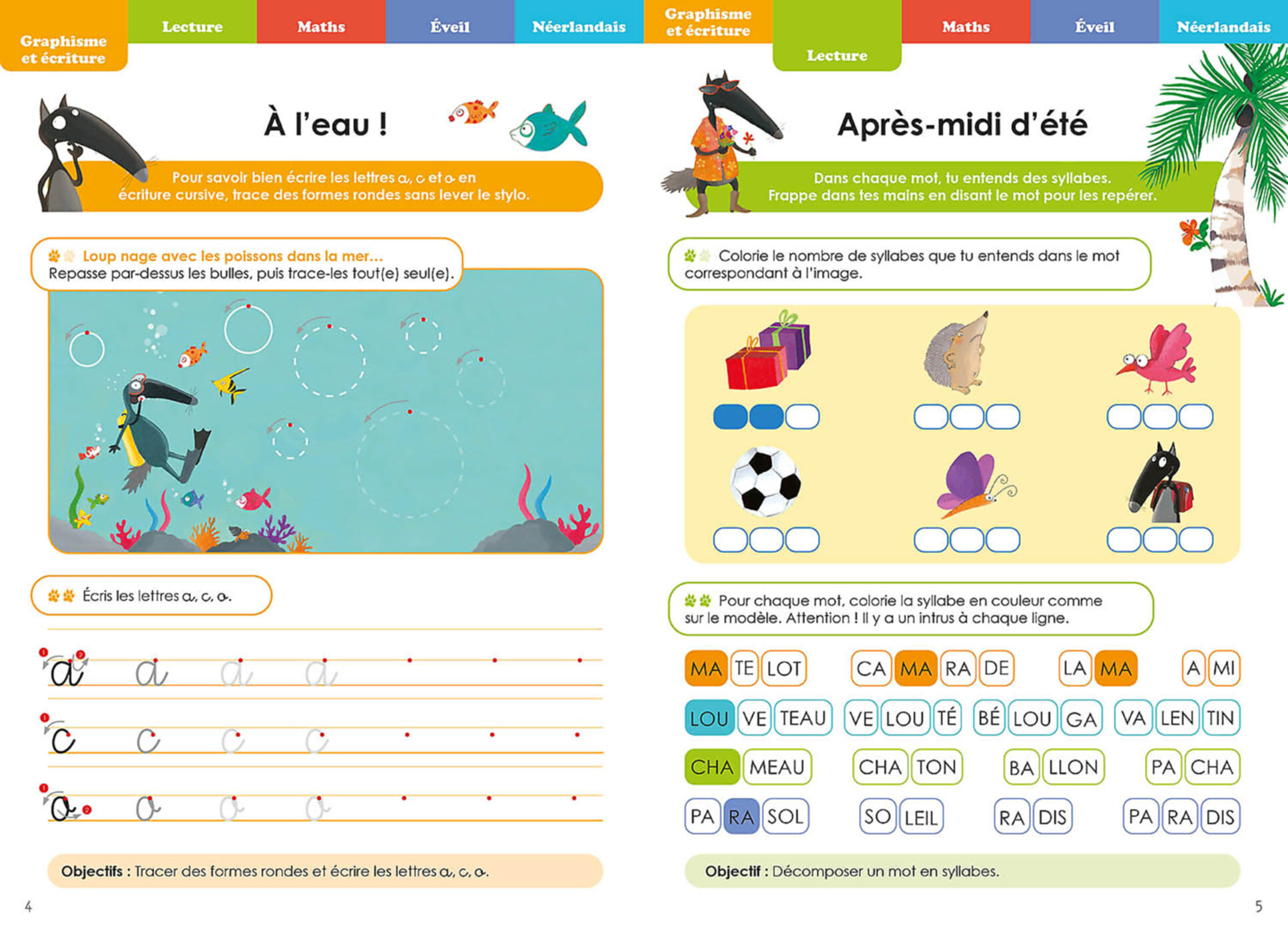 Je Rentre En 1Re Primaire Avec Loup