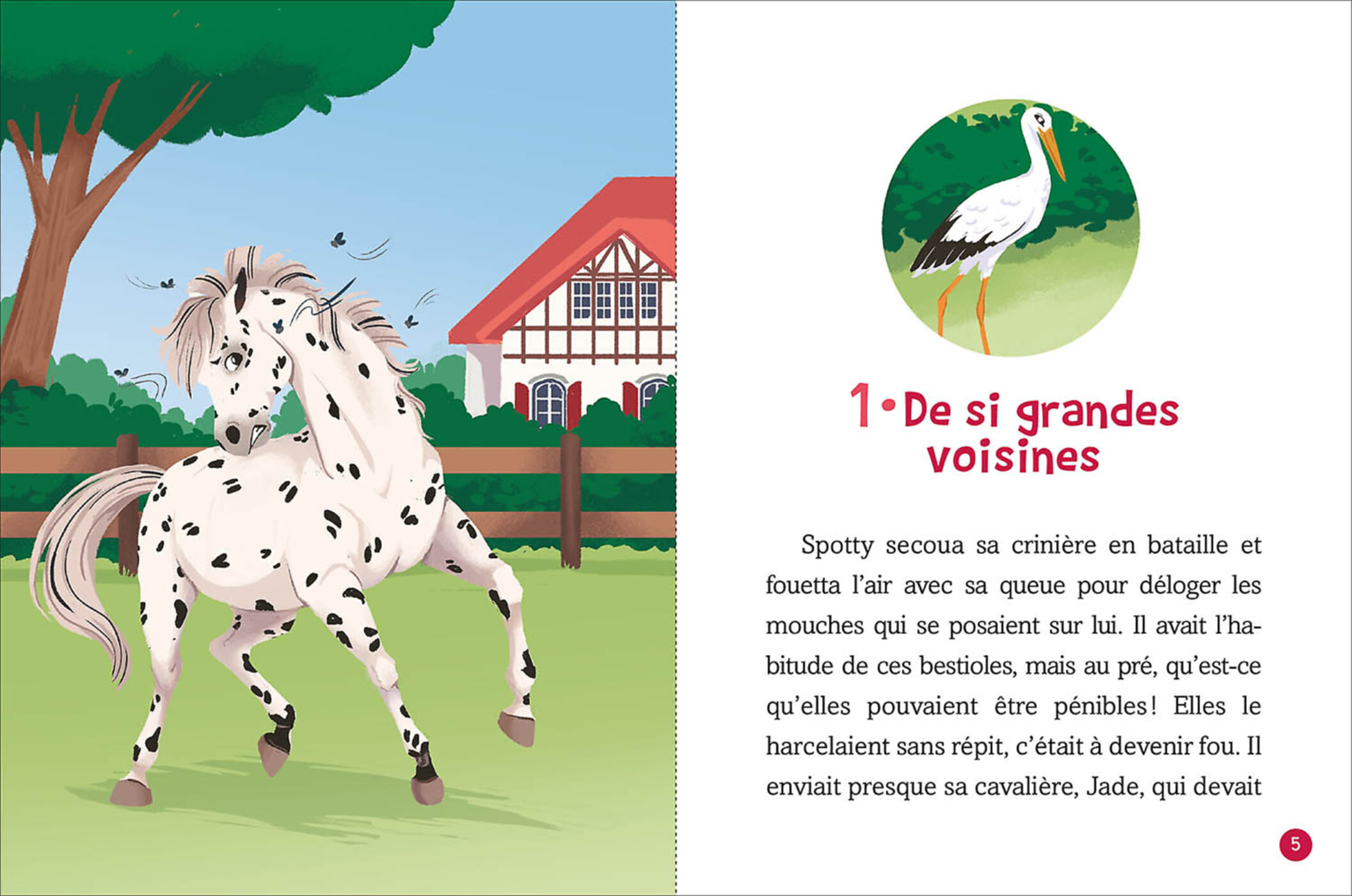 Jade Et Les Chevaux  - Frayeur Au Haras