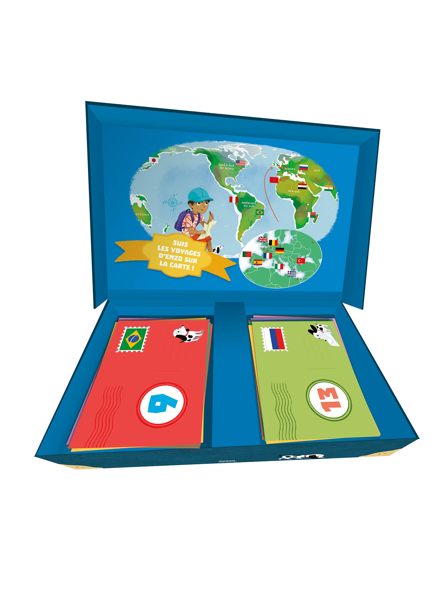 Mon Coffret D'enquêtes Autour Du Monde - 20 Énigmes À Lire Et À Résoudre Mon Coffret D'enquêtes Autour Du Monde - 20 Énigmes À Lire Et À Résoudre