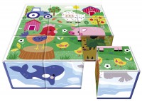 Mes Cubes Puzzle - Animaux Mignons Mes Cubes Puzzle - Animaux Mignons