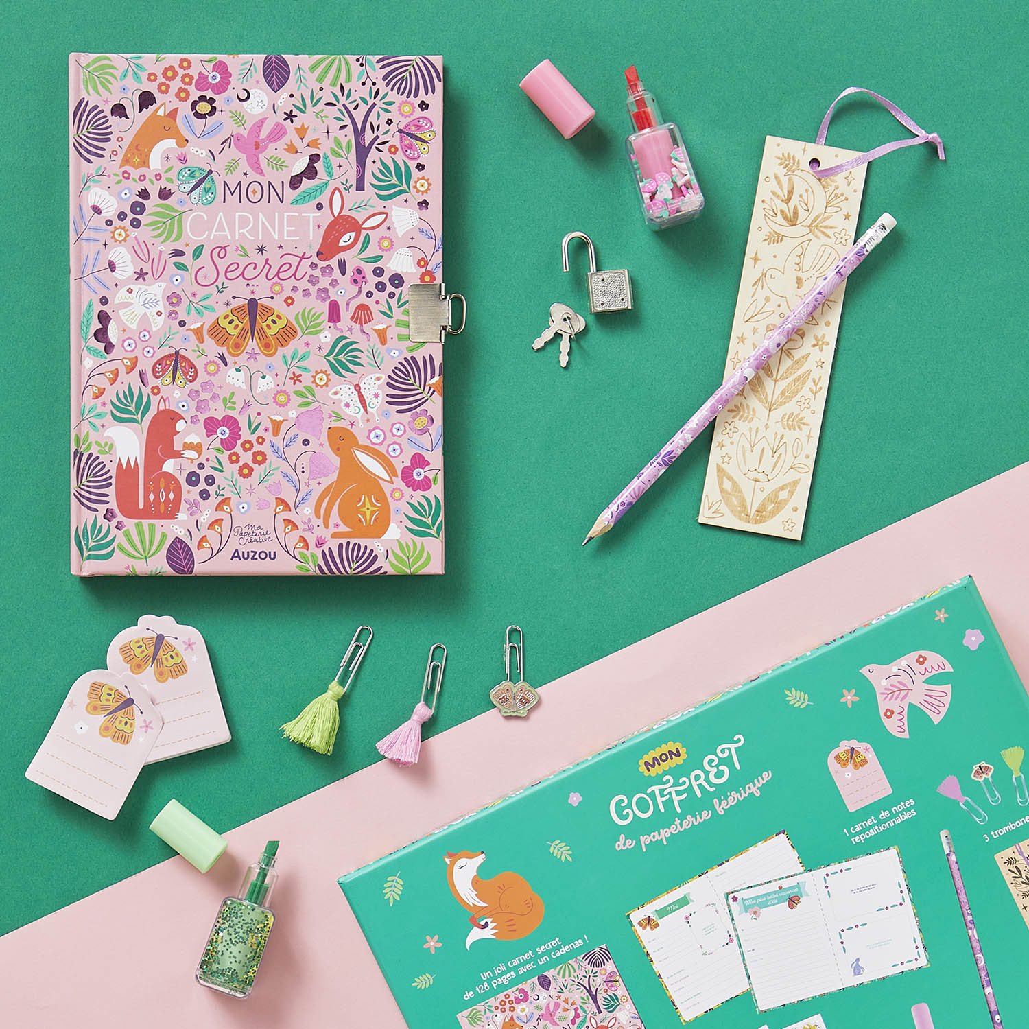 Ma Papeterie Créative - Mon Coffret De Papeterie Féérique Ma Papeterie Créative - Mon Coffret De Papeterie Féérique