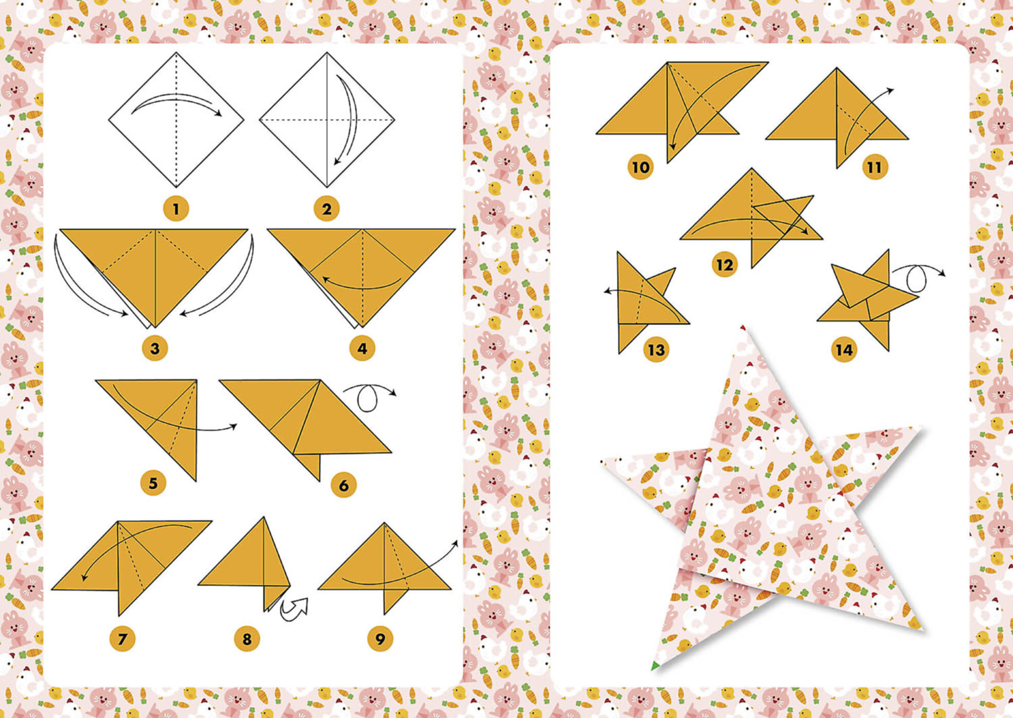 Ma Pochette D'artiste - Mes Origamis Kawaii
