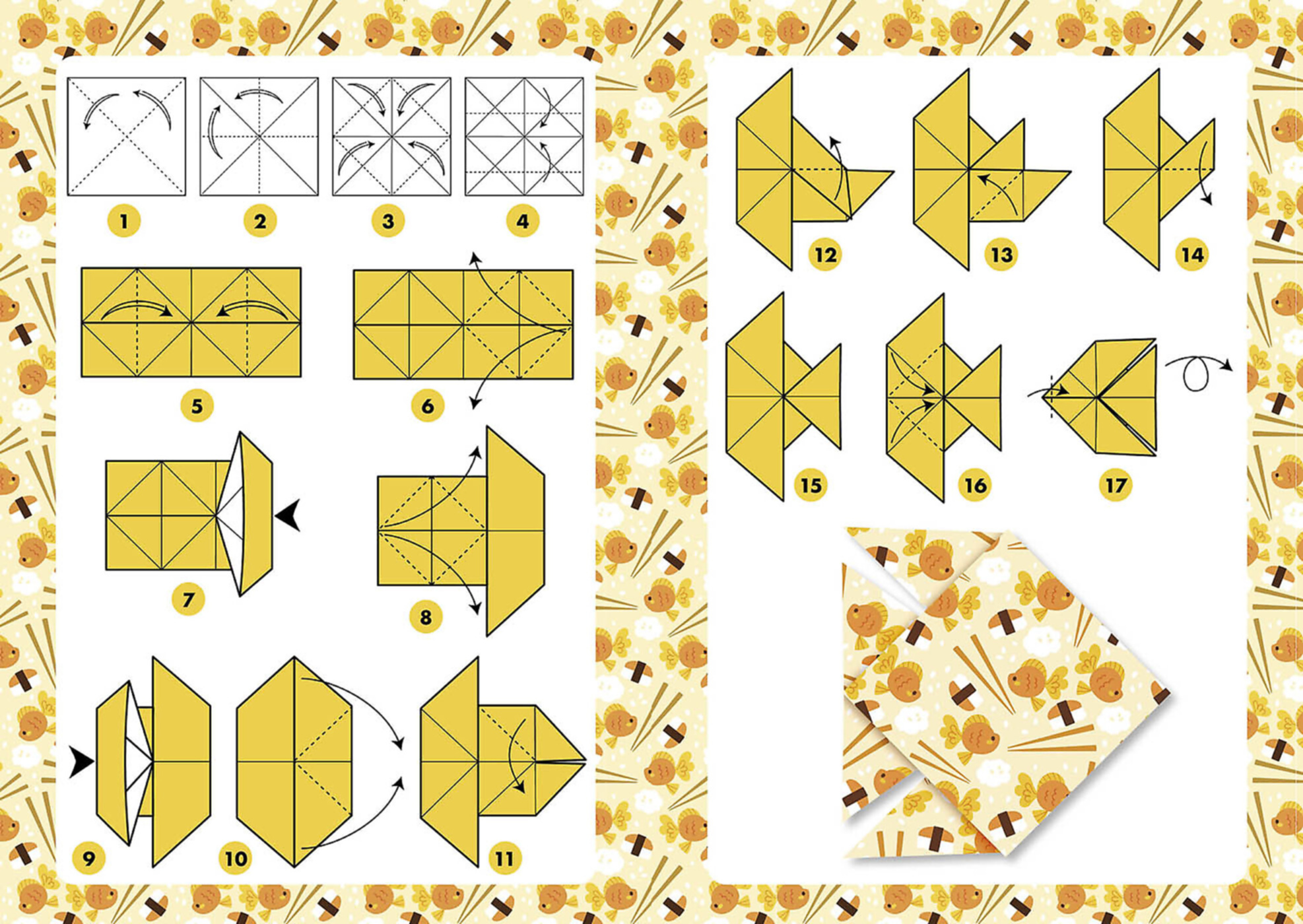 Ma Pochette D'artiste - Mes Origamis Kawaii Ma Pochette D'artiste - Mes Origamis Kawaii