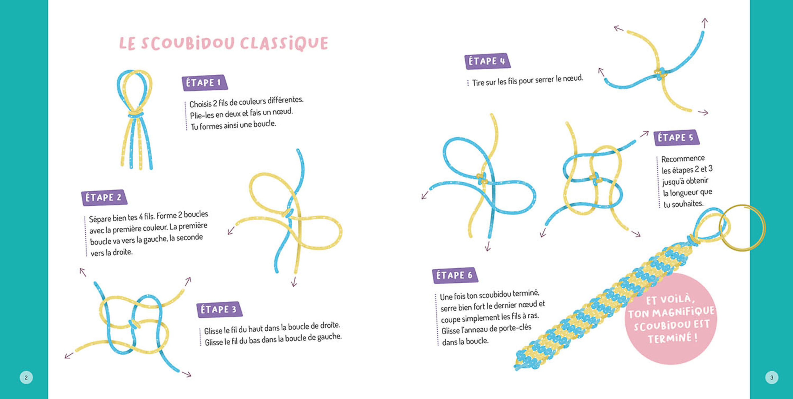 Mon Coffret D'artiste - Mes Scoubidous À Paillettes Mon Coffret D'artiste - Mes Scoubidous À Paillettes