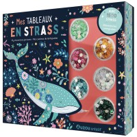 100 % créa - Mes tableaux en strass