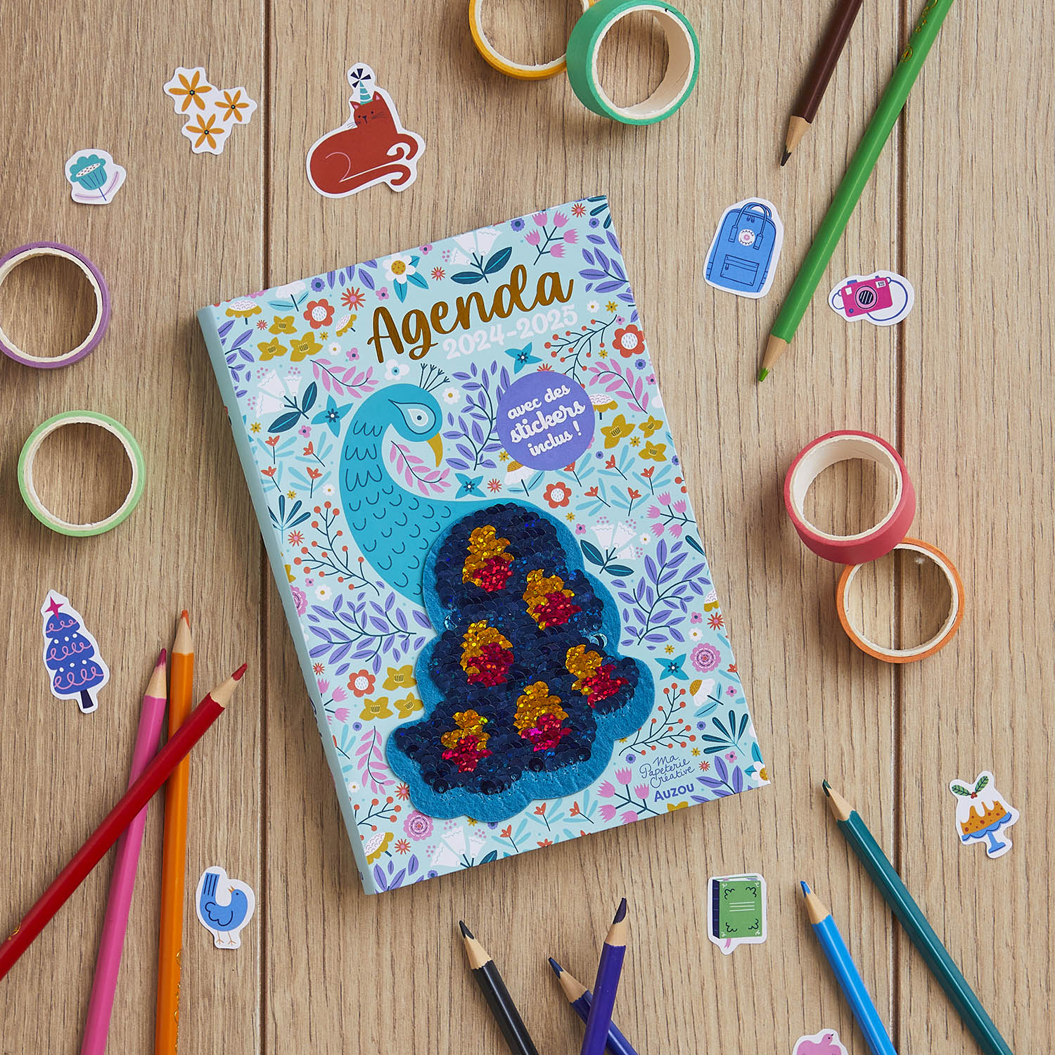 Agenda 2024-2025 - Sequins Réversibles Agenda 2024-2025 - Sequins Réversibles