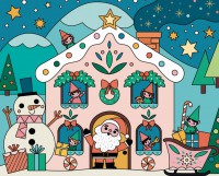 Mon Coffret D'artiste - Mes Premières Peintures Magiques De Noël Mon Coffret D'artiste - Mes Premières Peintures Magiques De Noël