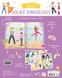 Mes 500 Autocollants Créatifs - Jolies Danseuses Mes 500 Autocollants Créatifs - Jolies Danseuses