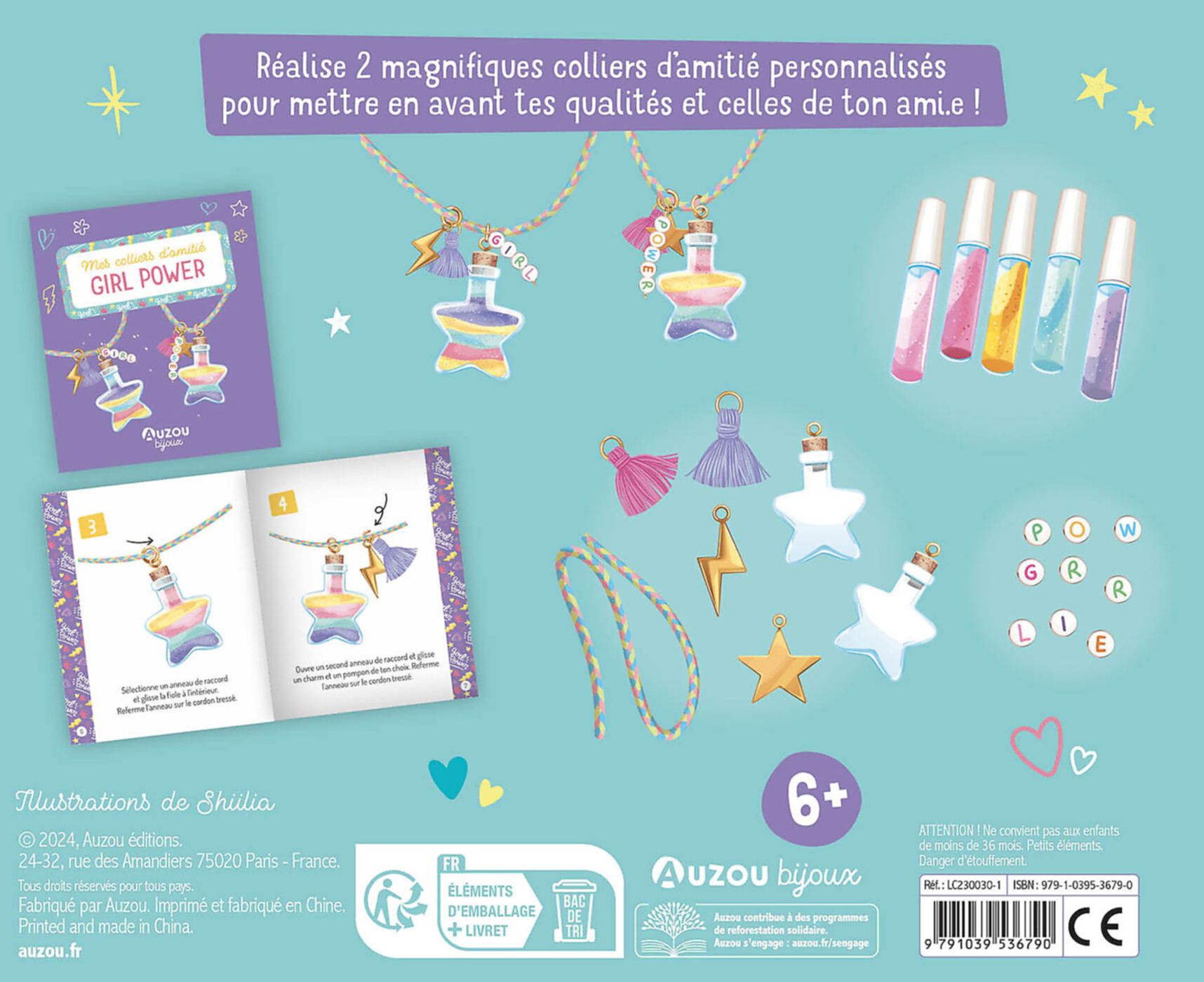 Mes Jolis Bijoux - Mes Colliers D'amitié Girl Power
