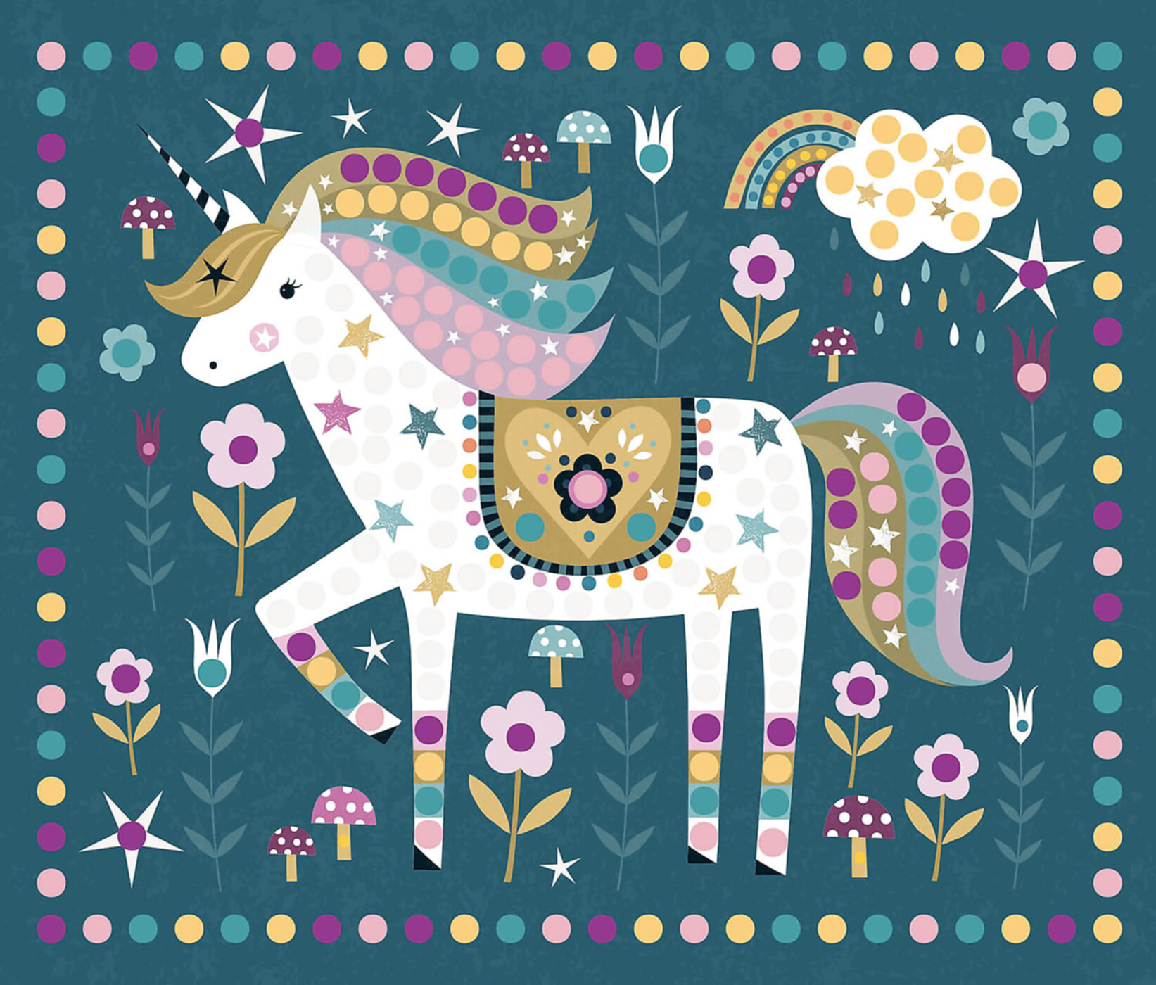 Ma Pochette D'artiste - Mes Tableaux Licornes En Strass