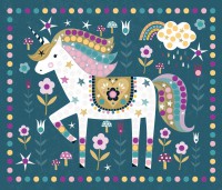 Ma Pochette D'artiste - Mes Tableaux Licornes En Strass